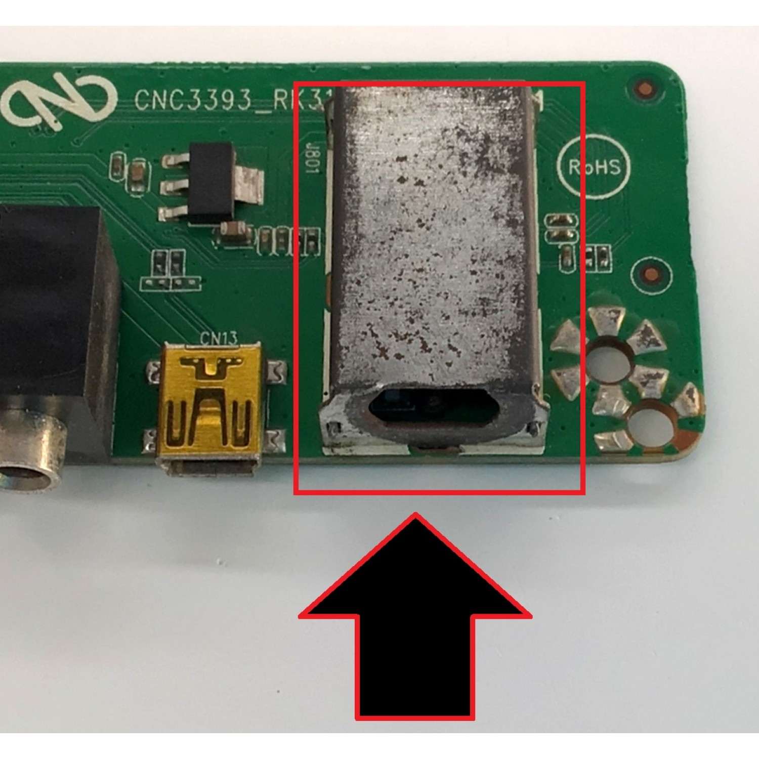 MAIN PARA TV GHIA / NUMERO DE PARTE T201605053A / CNC3393 / CNC3393_RK3128_A1 VER:1.1 / CNC3393_RK3128_A1_V2.0 / V1.0 2016062721 / 7214 20160126_170756 / MODELO GDE240FS5 - Imagen 4