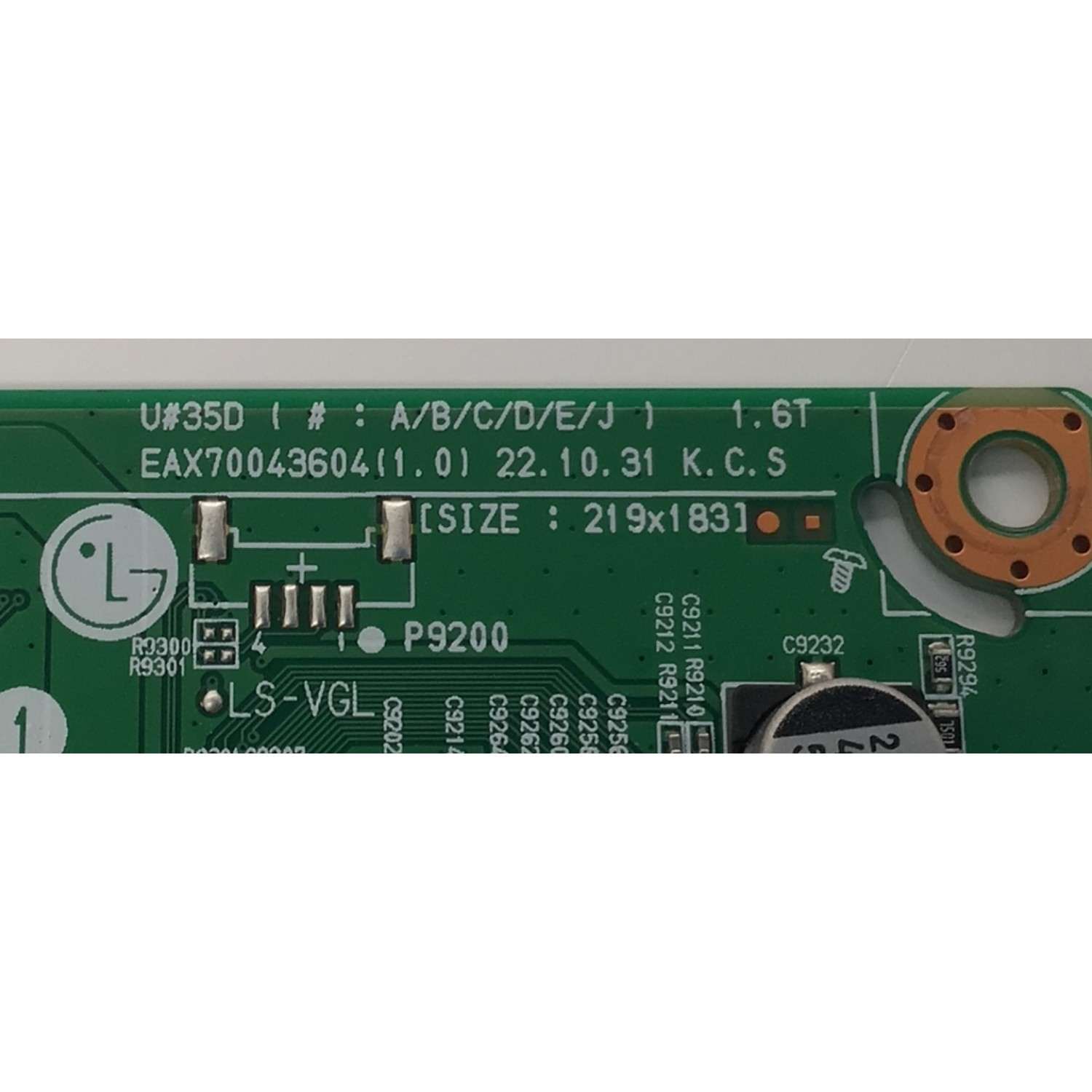 MAIN PARA TV LG ORIGINAL 4K UHD HDR SMART TV / NUMERO DE PARTE EBU67372304 / EAX70043604 / 67372304 / EAX70043604(1.0) / PANEL NC550TQG-ABKHC / DISPLAY HV550QUB-F1D / MODELO 55UR7800PSB / 55UR7800PSB.BWMFLJM - Imagen 3