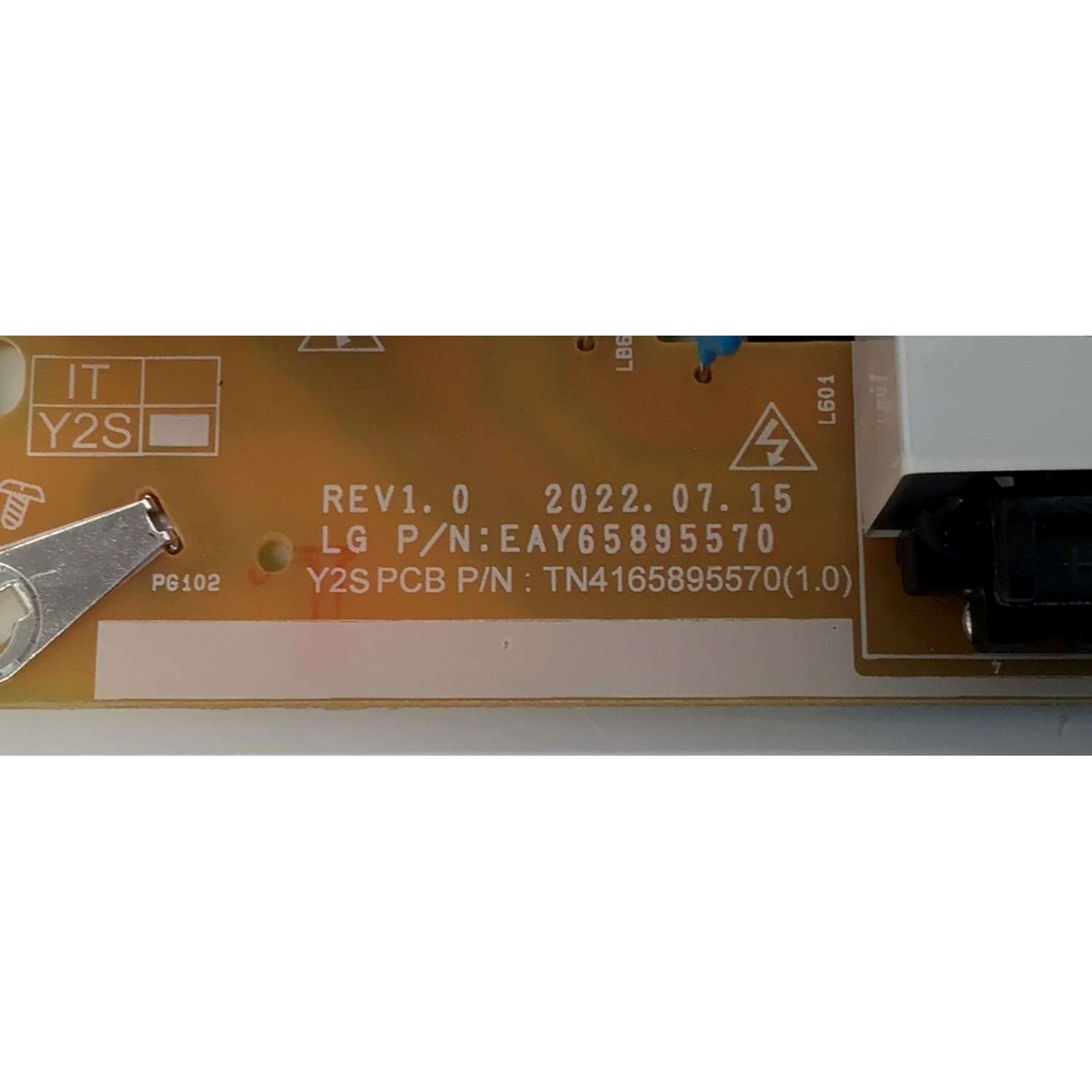 FUENTE DE PODER ORIGINAL PARA TV LG / NUMERO DE PARTE EAY65895570 / LGP50AT-22U1 / TN4165895570 / 65895570 / TN4165895570(1.0) / PANEL NC500TQG-VXKHC / DISPLAY V500DJ7-QE1 B REV.C9 / MODELOS 50UR7800PSB / 50UR8000AUA / 50UM670H0UA / 50UR7800PSM - Imagen 4