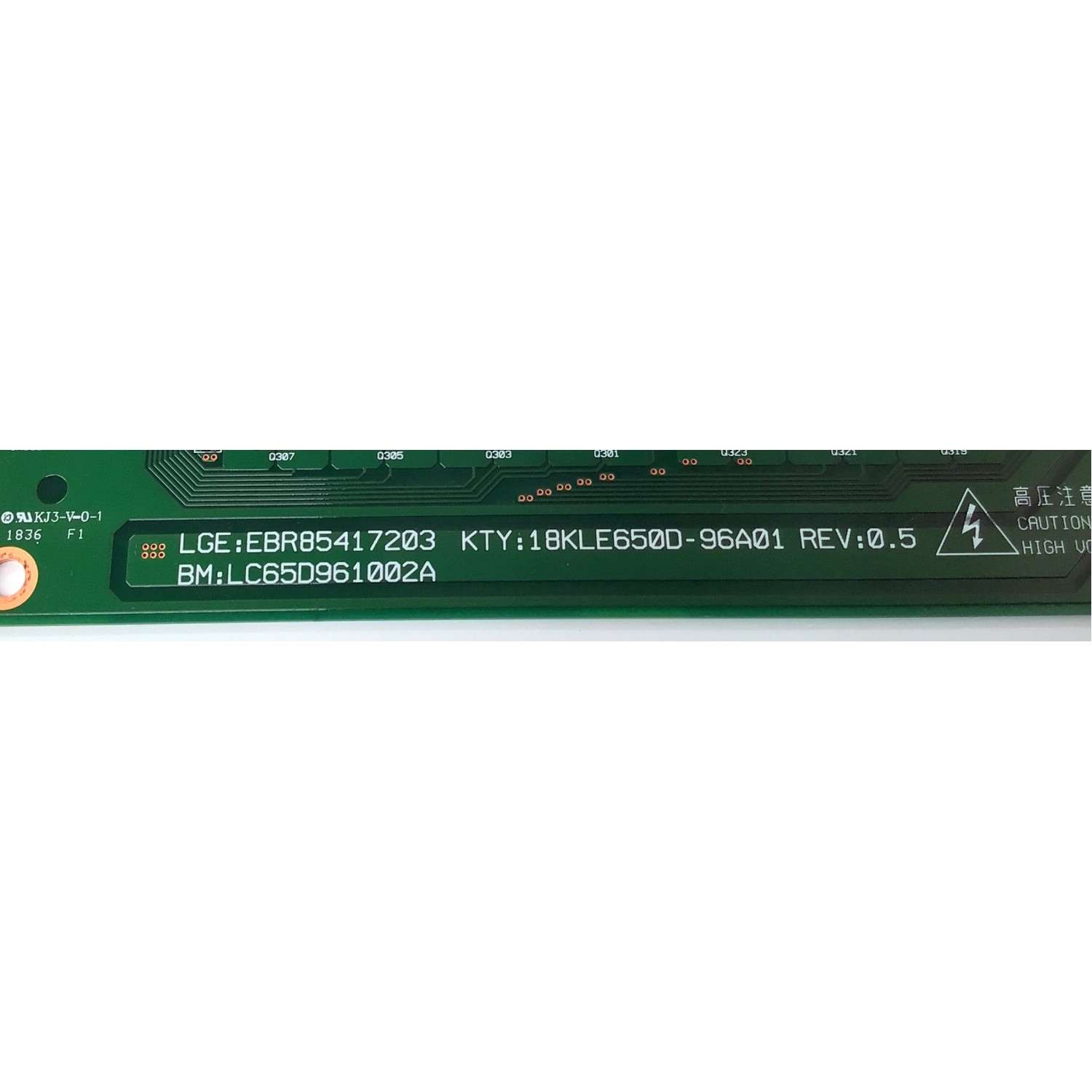 LED DRIVER PARA TV LG NANOCELL / NUMERO DE PARTE EBR85417203 / LC65D961002A / 18KLE650D-96A01 REV:0.5 / 5796A / PANEL HC650DQB-SLUAB-2143 / DISPLAY LC650EQ6 (SL)(A1) / MODELOS 65SM9500PUA / 65SM9500PUA.BUSYLJR / 65SK9500PUA / 65SK9500PUA.BUSWLJR - Imagen 3