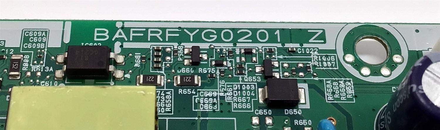 MAIN FUENTE ((COMBO)) PARA TV MAGNAVOX / NUMERO DE PARTE AFRFU01Z / BAFRFYG0201 Z / BAFRFYG0201Z / FRFU / T082A-068A / AFRFUUT-32HB / PANEL UFFF1XT / DISPLAY HV320WHB-F56 REV.4.0 / MODELO 32MV322R / 32MV322R/F7 - Imagen 4