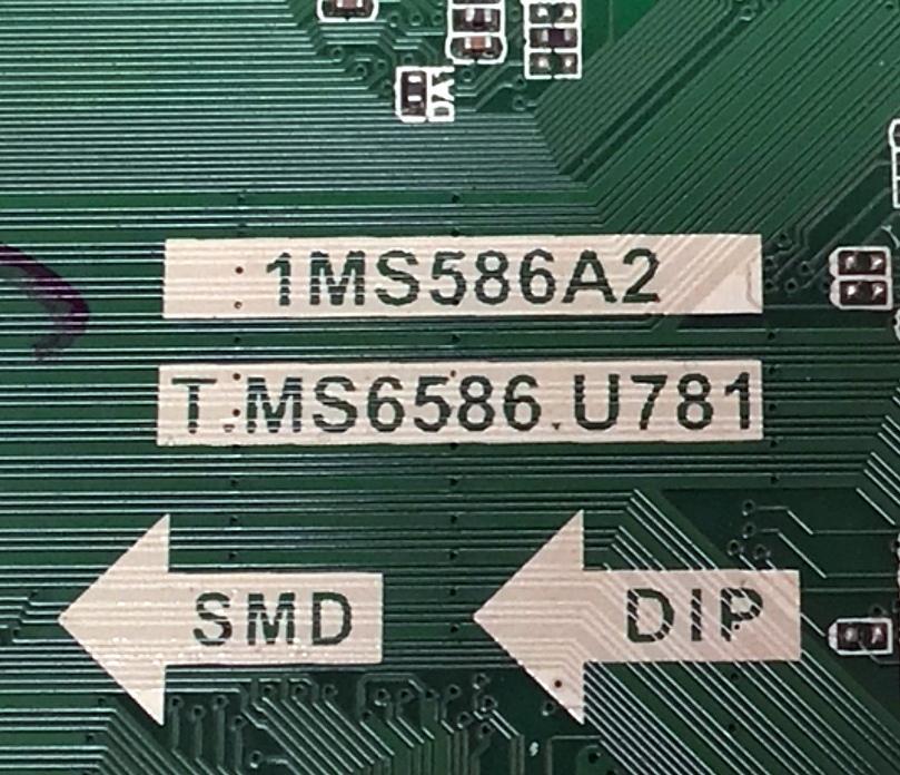 MAIN PARA TV PIONEER HD ((SMART TV)) / NUMERO DE PARTE SVS586TA11-MA200CK / T.MS6586.U781 / 1MS586A2 / V8-MS86MNA-LF1V140 / MIDF959122H-00151 / DISPLAY ST6451D02-F / MODELO PLE-65S08UHD - Imagen 2