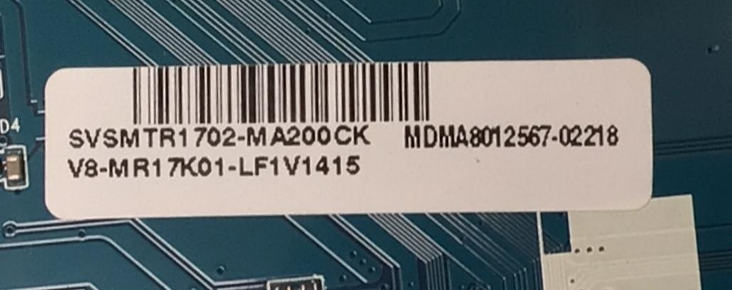 MAIN PARA TV PHILIPS ((ANDROID TV)) / NUMERO DE PARTE SVSMTR1702-MA200CK / CV817-VH / V8-MR17K01-LFV1415 / MDMA8012567-02218 / PANEL LVU650CSDX E0365 / DISPLAY ST6451D06-3 VER.2.1 / MODELO 65PUL7973/F7 - Imagen 3