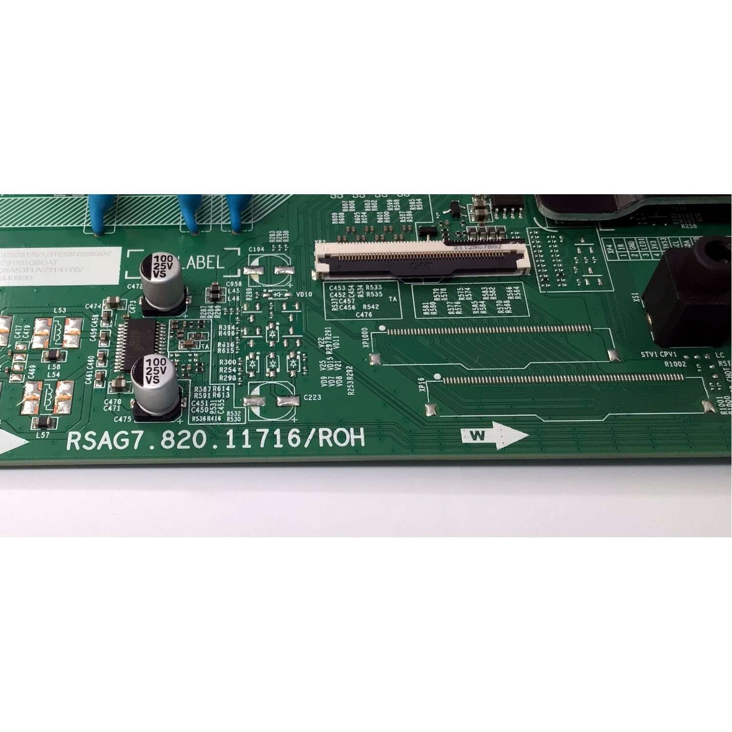 MAIN FUENTE ((COMBO)) PARA TV HISENSE 4K·UHD·HDR ((VIDAA)) / NUMERO DE PARTE 322031 / RSAG7.820.11716/ROH / 314170 / 58A53FUV / 2DE46106A / PANEL HD580Y1U92-L2\S0\SM\ROH / DISPLAY CV580U1-T01 REV:02 / MODELO 58A6HV - Imagen 3