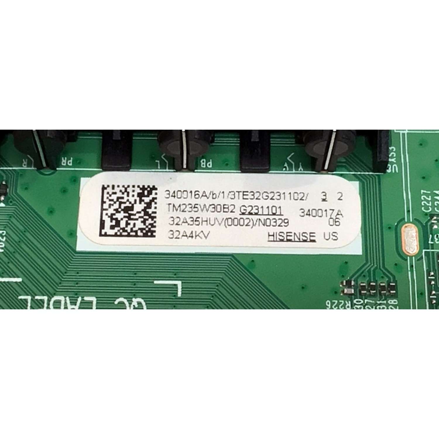 MAIN FUENTE COMBO PARA TV HISENSE ORIGINAL HD VIDAA / NUMERO DE PARTE 340016 / RSAG7.820.12588/ROH / 340017 / 32A35HUV / 32A35HUV(0002) / 340016A / 340017A / PANEL JHD315H1H51-T0L1B1 / DISPLAY T320XVN02.H / MODELO 32A4KV / 32A45KV - Imagen 2