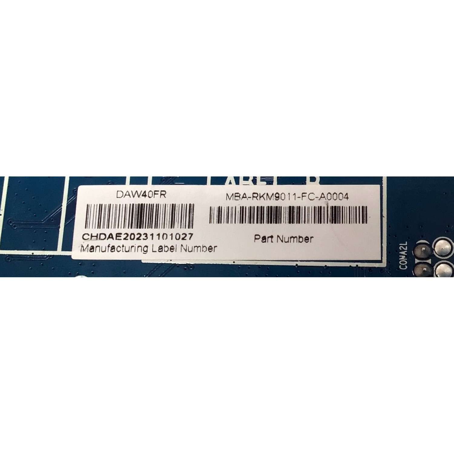 MAIN FUENTE COMBO ORIGINAL PARA TV DAEWOO ROKU TV / NUMERO DE PARTE MB-M9011-P-CL-0001 / MBA-RKM9011-FC-A0004 / 31V31AR / 2E08615A0 / PANEL C400Y21-G5 / DISPLAY V400HJ9-PE1 REV.C4 / MODELO DAW40FR - Imagen 2