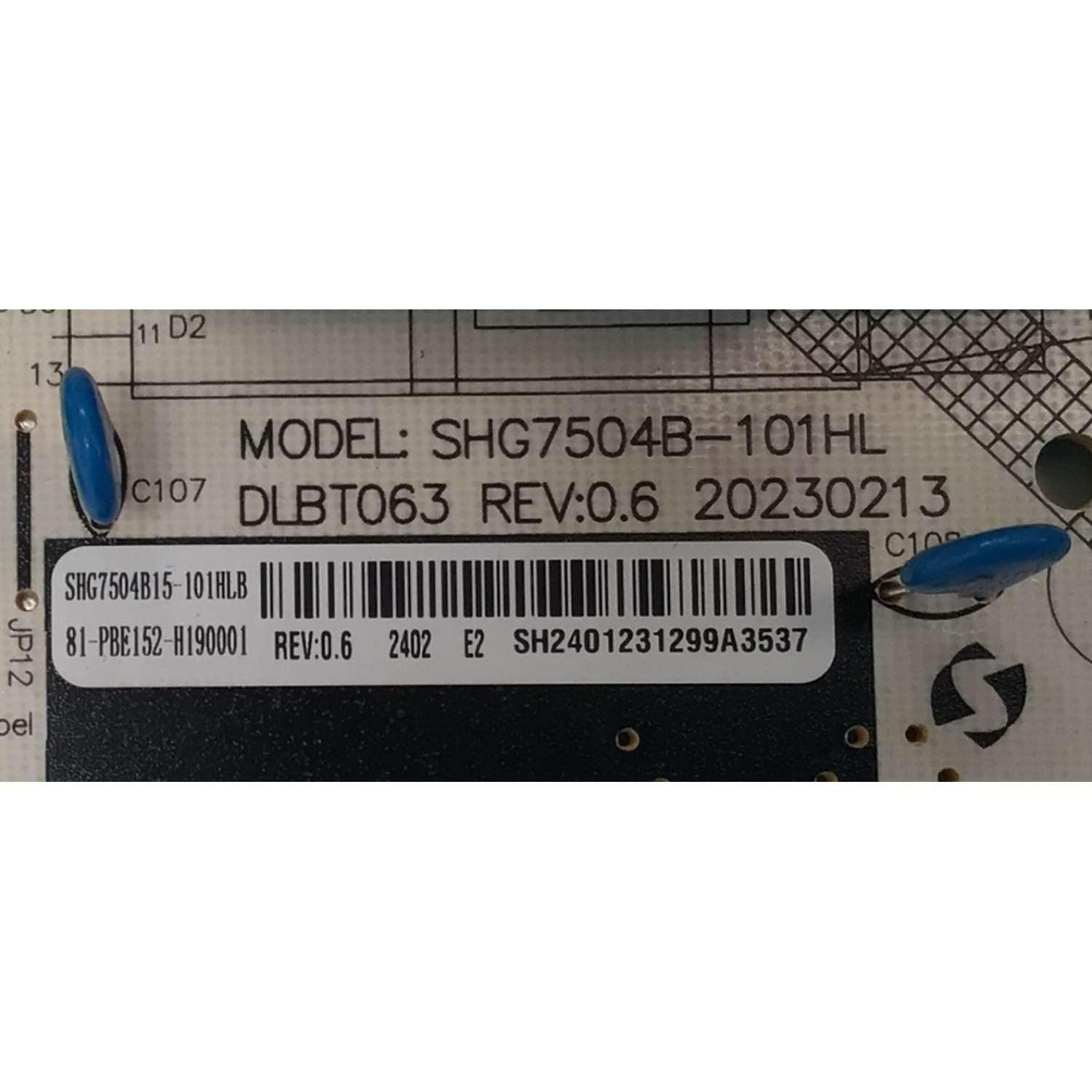 FUENTE DE PODER PARA TV PHILIPS / NUMERO DE PARTE SHG7504B15-101HLB / SHG7504B-101HL / DLBT063 REV:0.6 / 20230213 / 81-PBE152-H190001 / CQC14134113193 / PANEL LVU650CSDX E0365 / DISPLAY ST6451D06-03 VER.2.1 / MODELO 65PUL7973/F7 - Imagen 2