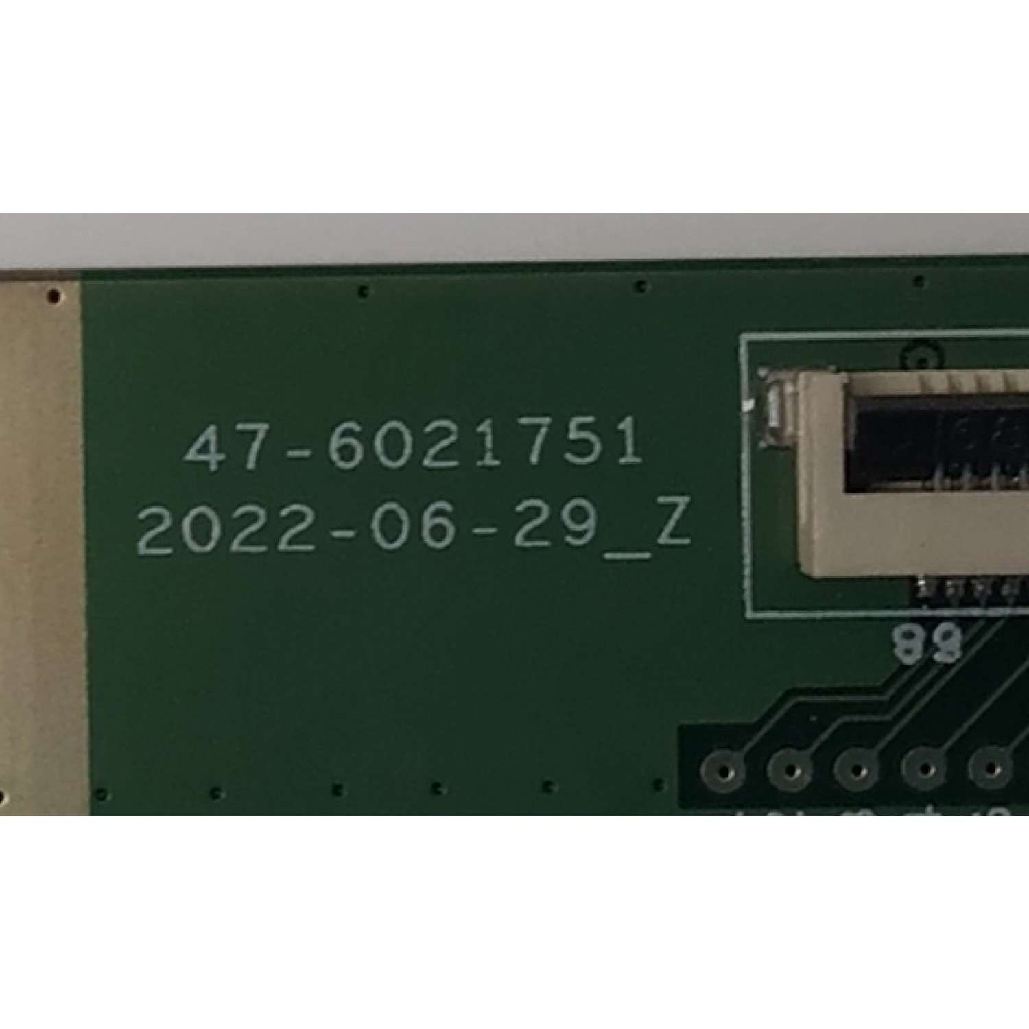 T-CON PARA TV SONY / NUMERO DE PARTE 44-97721980 / 44-9772198O / 47-6021751 / L433059A_11 / 44-97721980A / PANEL BOEI550WQ1 / DISPLAY HV550QUB-F1L / MODELO KD-55X77CL / KD55X77CL - Imagen 3
