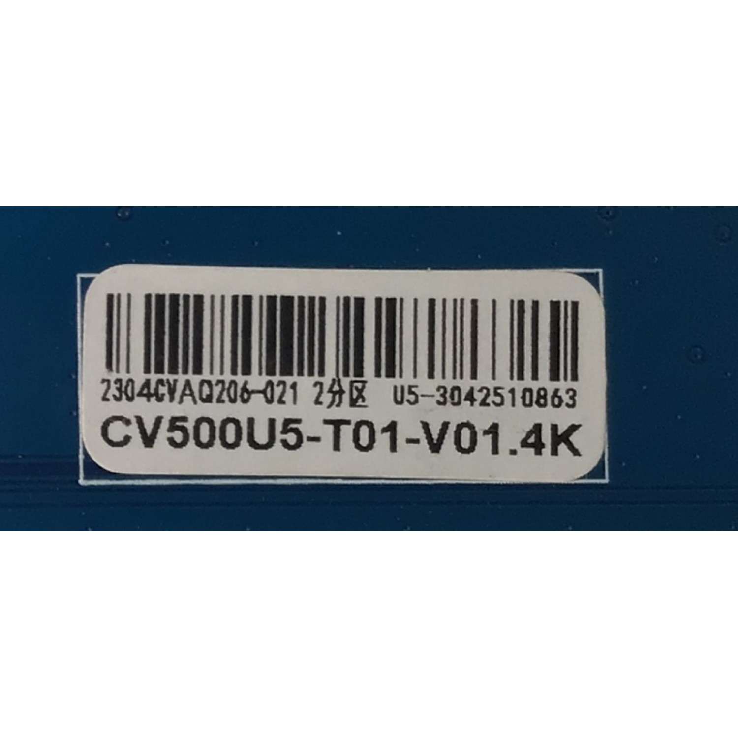 T-CON PARA TV SHARP / NUMERO DE PARTE CV500U5-T01-V01.4K / CV9514C2A / 2304CVAQ206-021 / PANEL K500WDGF / DISPLAY CV500U5-T01 REV:01 / MODELO 4T-C50EL8UB - Imagen 3