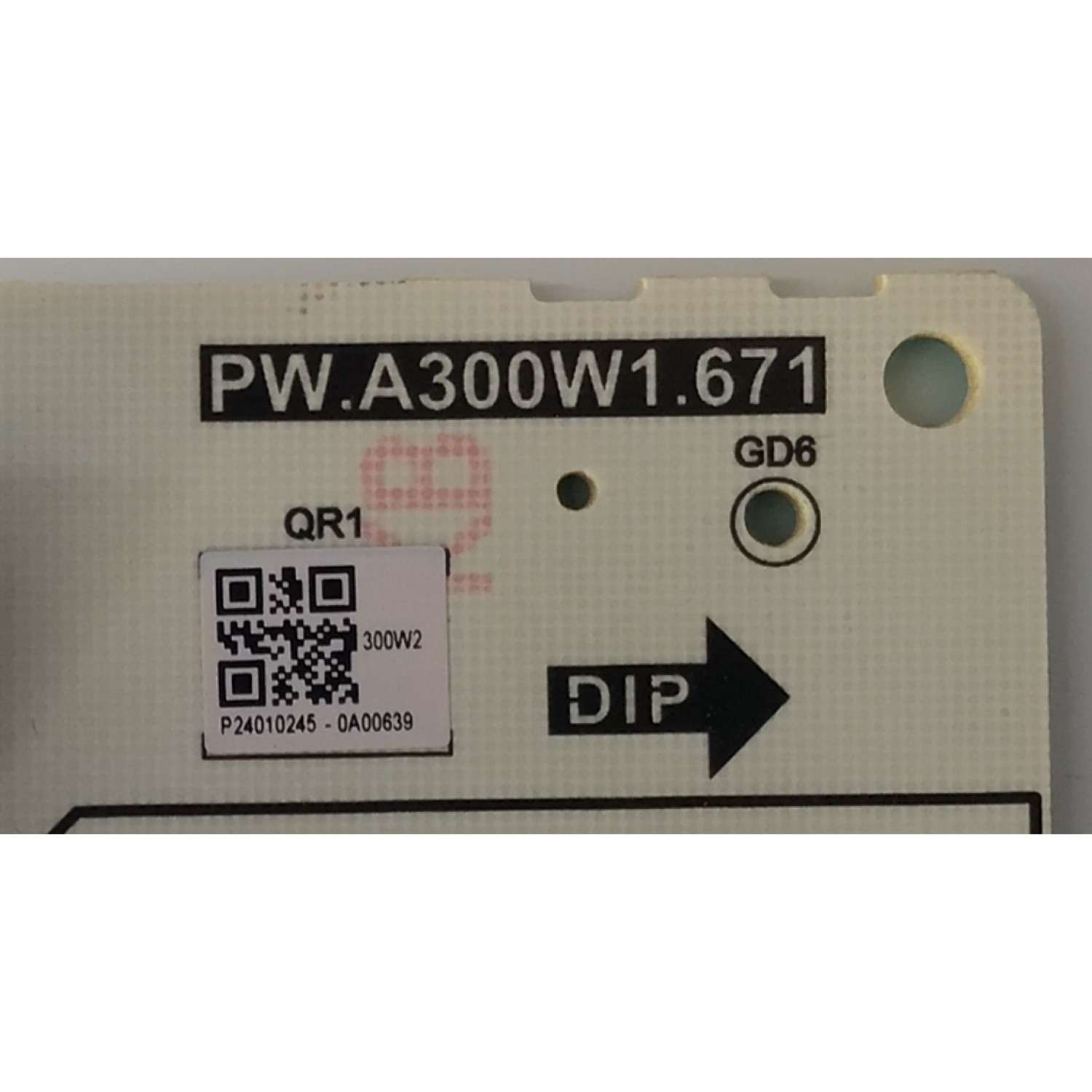FUENTE DE PODER PARA TV VIZIO / NUMERO DE PARTE 60101-05107 / PW.A300W1.671 / 4300273751 / P24010245-0A00639 / PANEL BOEI650WQ1 / DISPLAY HV650QUB-E72 REV.2.0 / MODELO VQP65C-84 - Imagen 3
