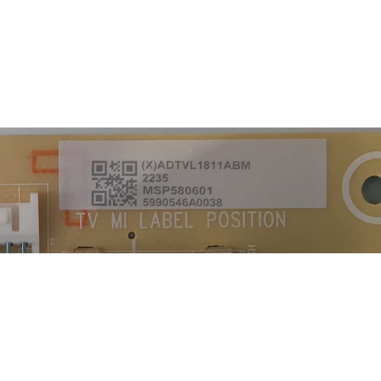 FUENTE DE PODER PARA TV VIZIO / NUMERO DE PARTE ADTVL1811ABM / 715GB897-P01-001-B03S / (X)ADTVL1811ABM / MSP580601 / 5990546A0038 / PANEL TPT580WR-U3T01.D REV:S01P / DISPLAY CV58U3-T01 REV:02 / MODELO V585M-K01 / V585M-K01 LTYHM7MY - Imagen 3