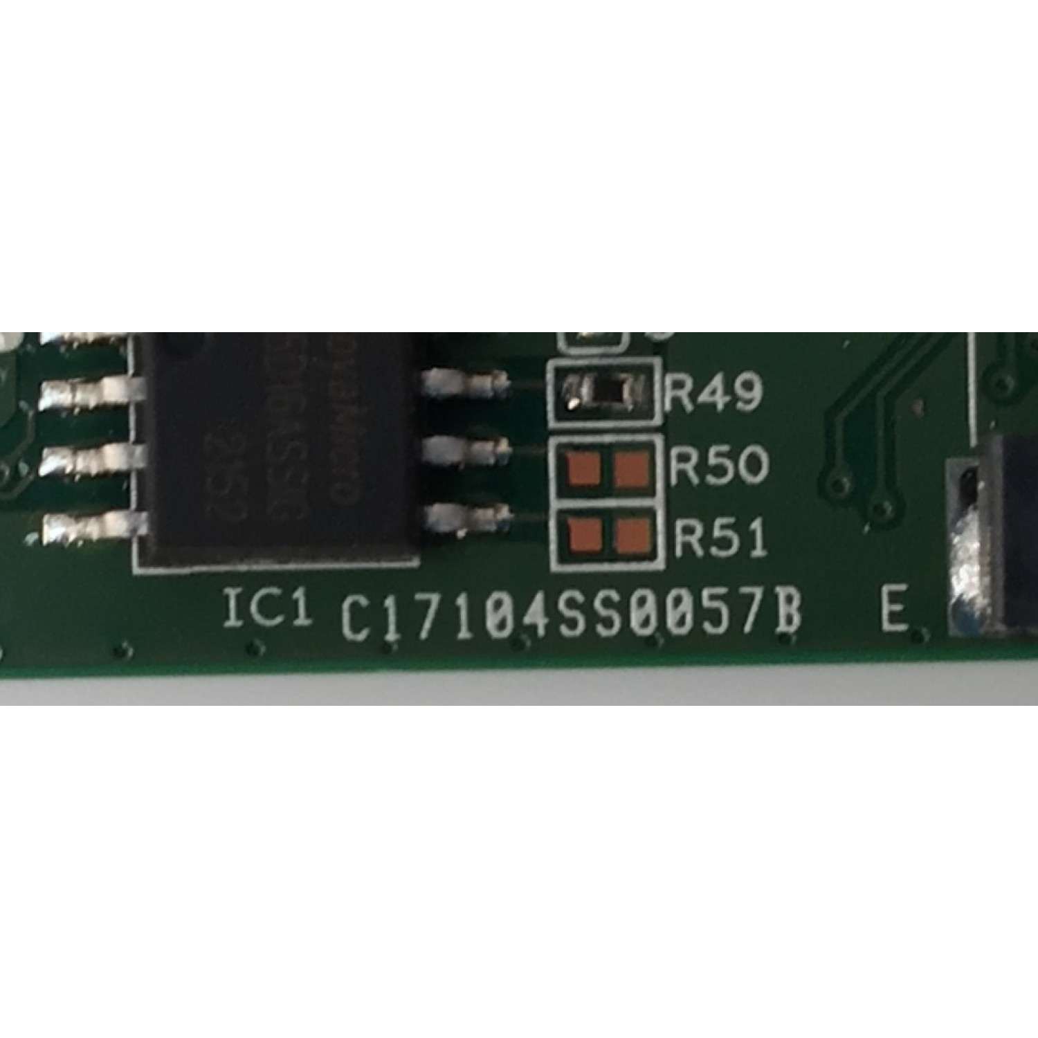 T-CON PARA TV VIZIO / NUMERO DE PARTE E3CCBB580052 / C17104SS0057B / CV580U3-T01 / E3CCBB5800520T / PANEL TPT580WR-U3T01.D REV:S01P / DISPLAY CV58U3-T01 REV:02 / MODELO V585M-K01 / V585M-K01 LTYHM7MY - Imagen 3