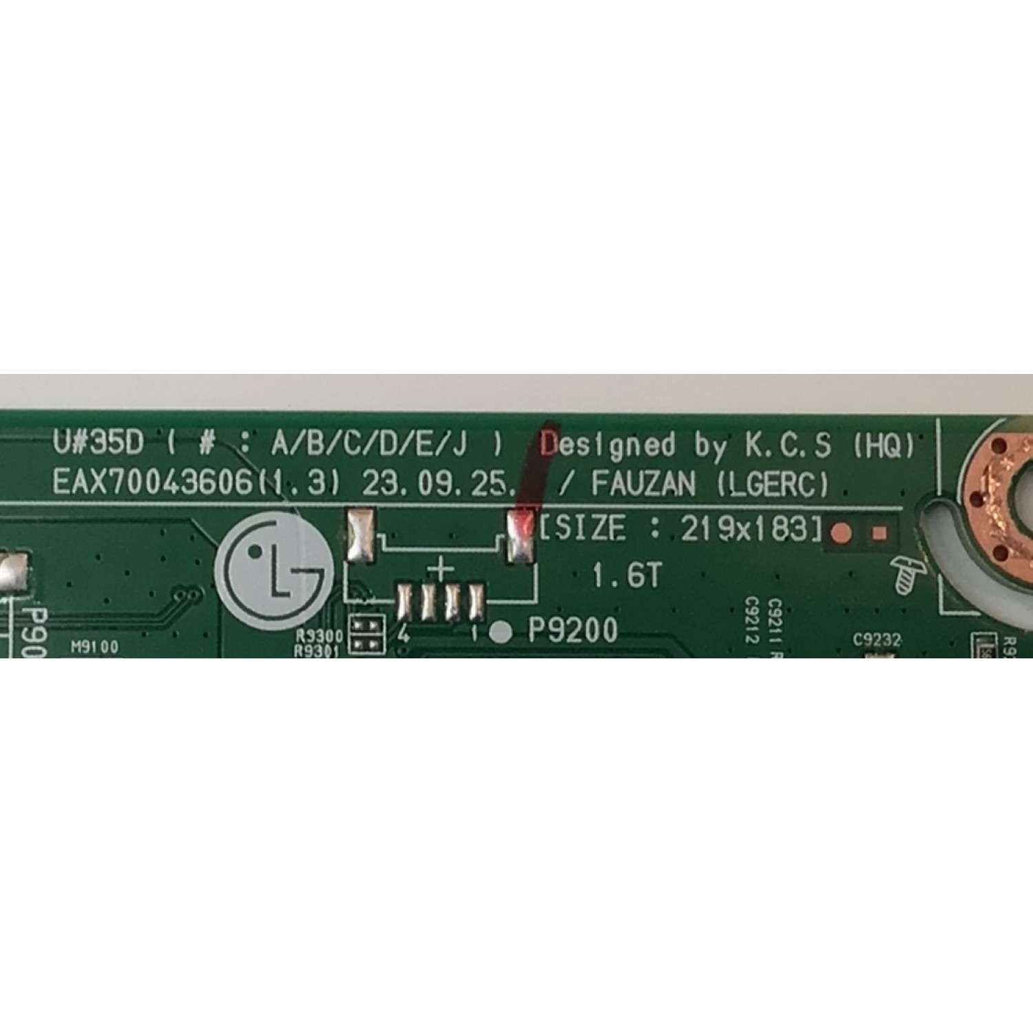 MAIN ORIGINAL PARA TV LG 4K UHD HDR SMART TV / NUMERO DE PARTE EBT68012102 / EAX70043606(1.3) / EAX70043606 / 68012102 / PANEL NC750TQG-ABKHG / DISPLAY HV750QUB-F9E / MODELO 75UT7000PUA / 75UT7000PUA.BUSFLKR - Imagen 2
