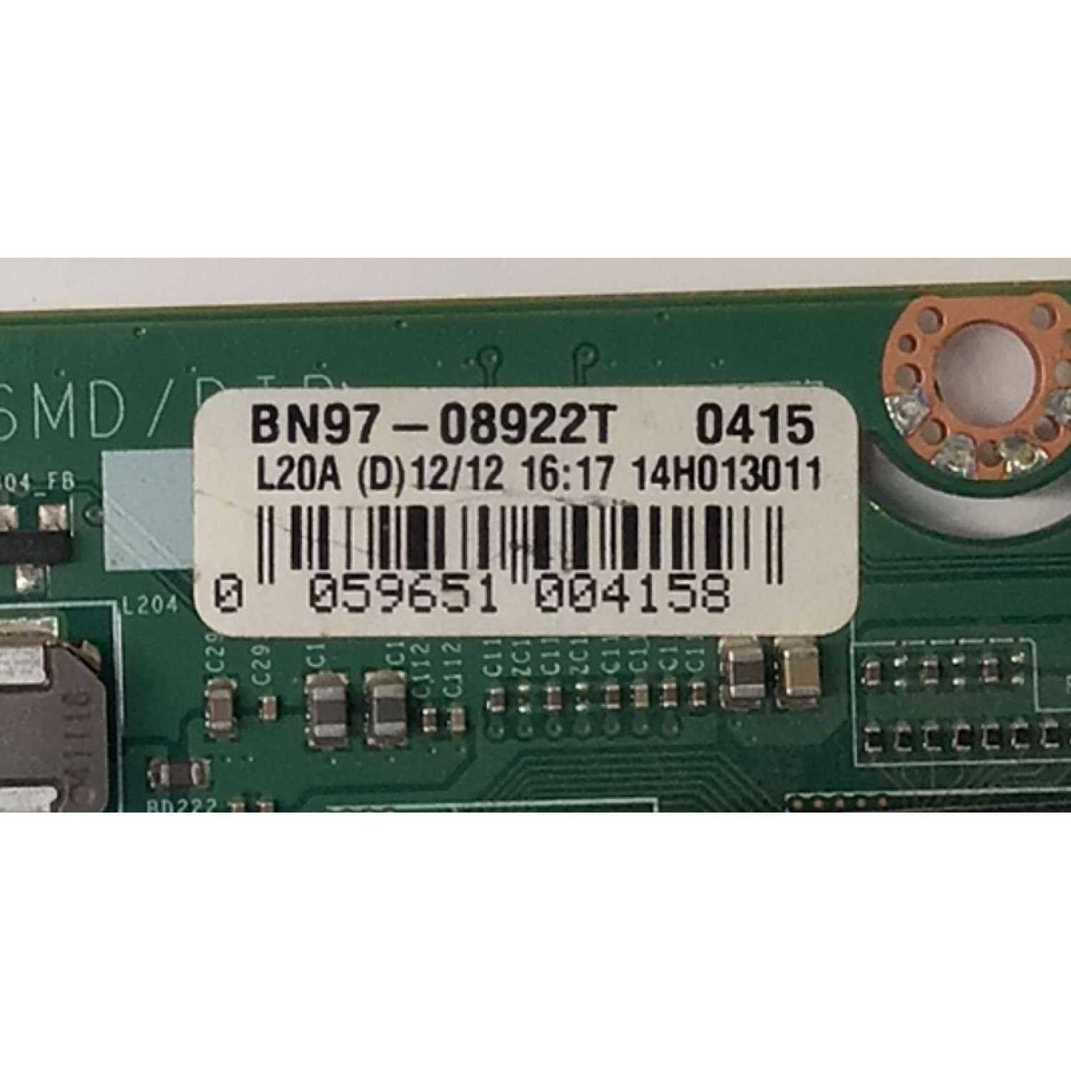 MAIN PARA TV SAMSUNG / NUMERO DE PARTE BN94-08192P / BN41-02157B / BN97-08922T / BN9408192P / PARTE SUSTITUTA BN94-08061M / MODELO UN46H7150 / UN46H7150AFXZA US02 - Imagen 3