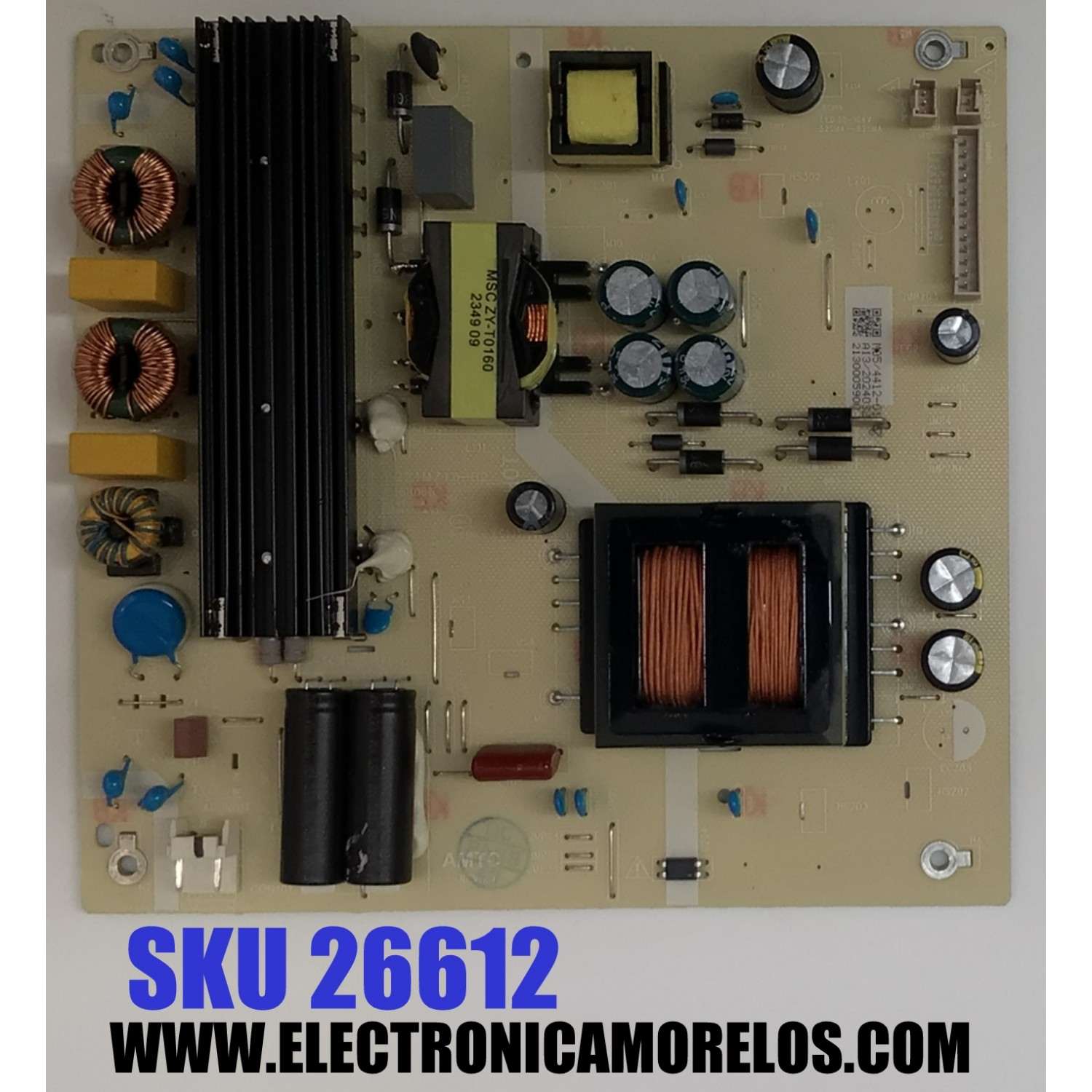 FUENTE DE PODER PARA TV ONN ORIGINAL / NUMERO DE PARTE TV6507-ZC02-01 / 514C6507M05 / E021M716-B2 / E021M716-B1 / E021M716-C2 / E168066 / MODELO 100012587 65" /  V4K65M-0810