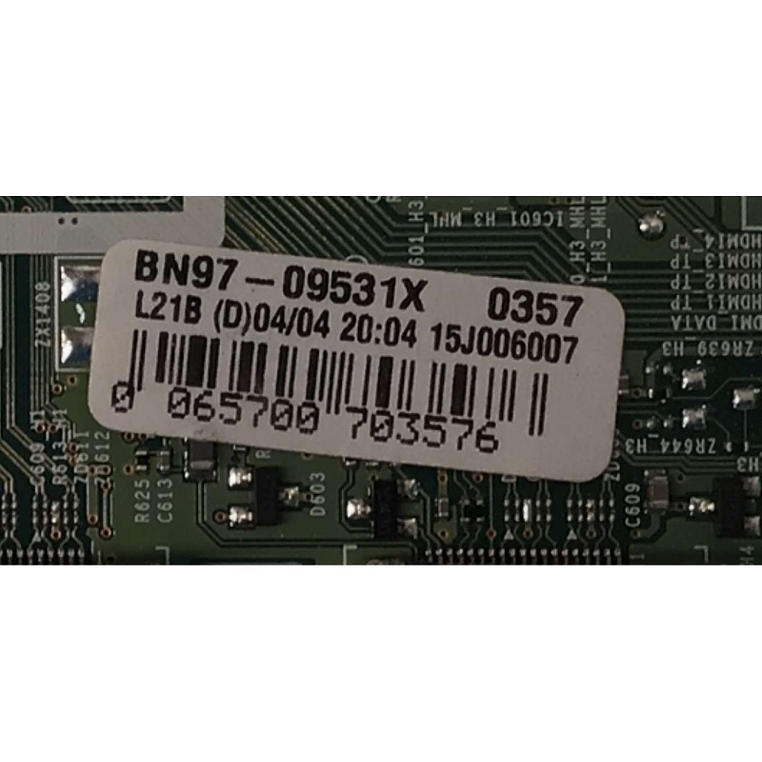 MAIN PARA TV SAMSUNG / NUMERO DE PARTE BN94-09061F / BN41-02353B / BN97-09531X / BN9409061F / MODELO UN65J6300 / UN65J6300AFXZA AH01 - Imagen 3