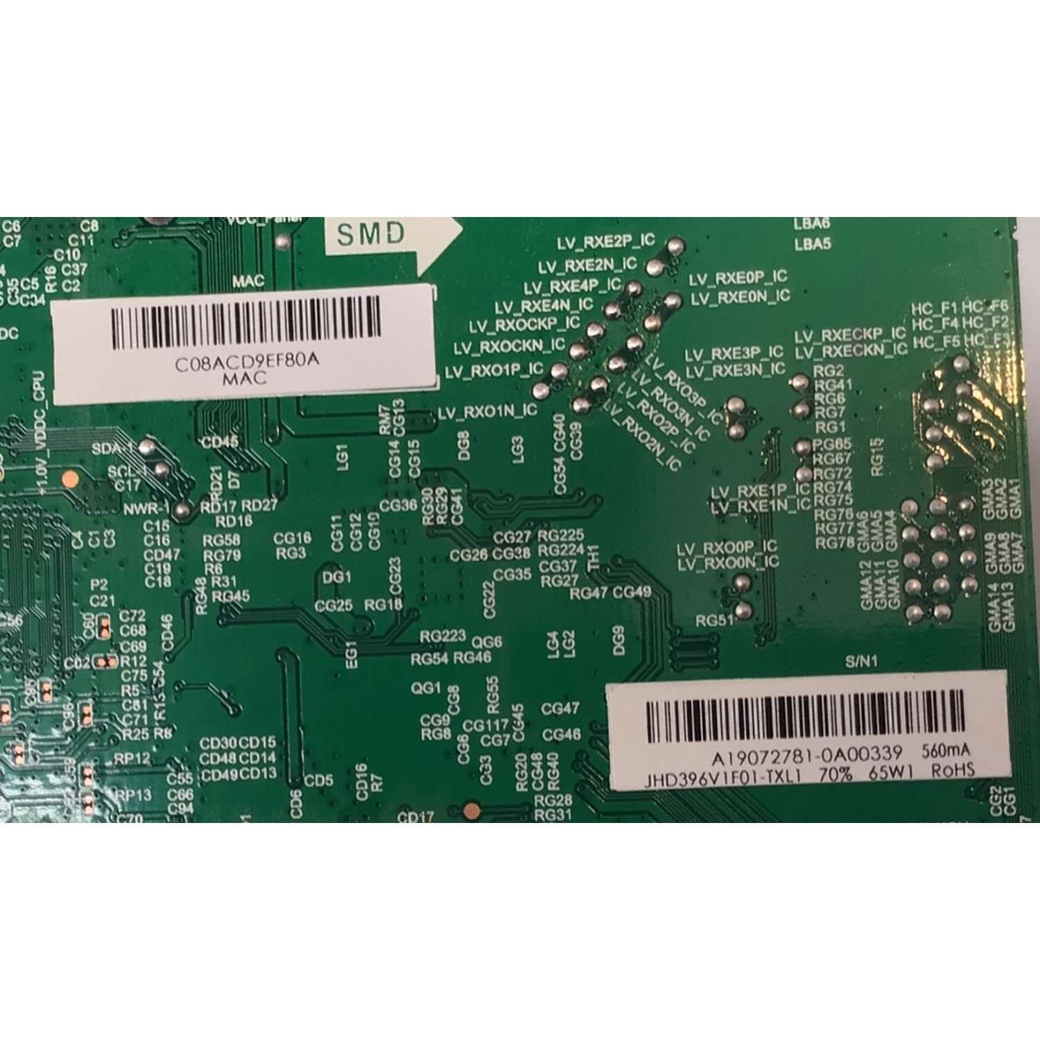 MAIN FUENTE ((COMBO)) PARA TV HISENSE FULL·HD ((ANDROID TV)) / NUMERO DE PARTE 36275-253997 / TP.MS6683TPB753 / A19072781-0A00339 / 40E5600EU / C08ACD9EF80A / 190530 / M192785 / PANEL JHD396V1F01-TXL1 / MODELO 40H5590F - Imagen 2