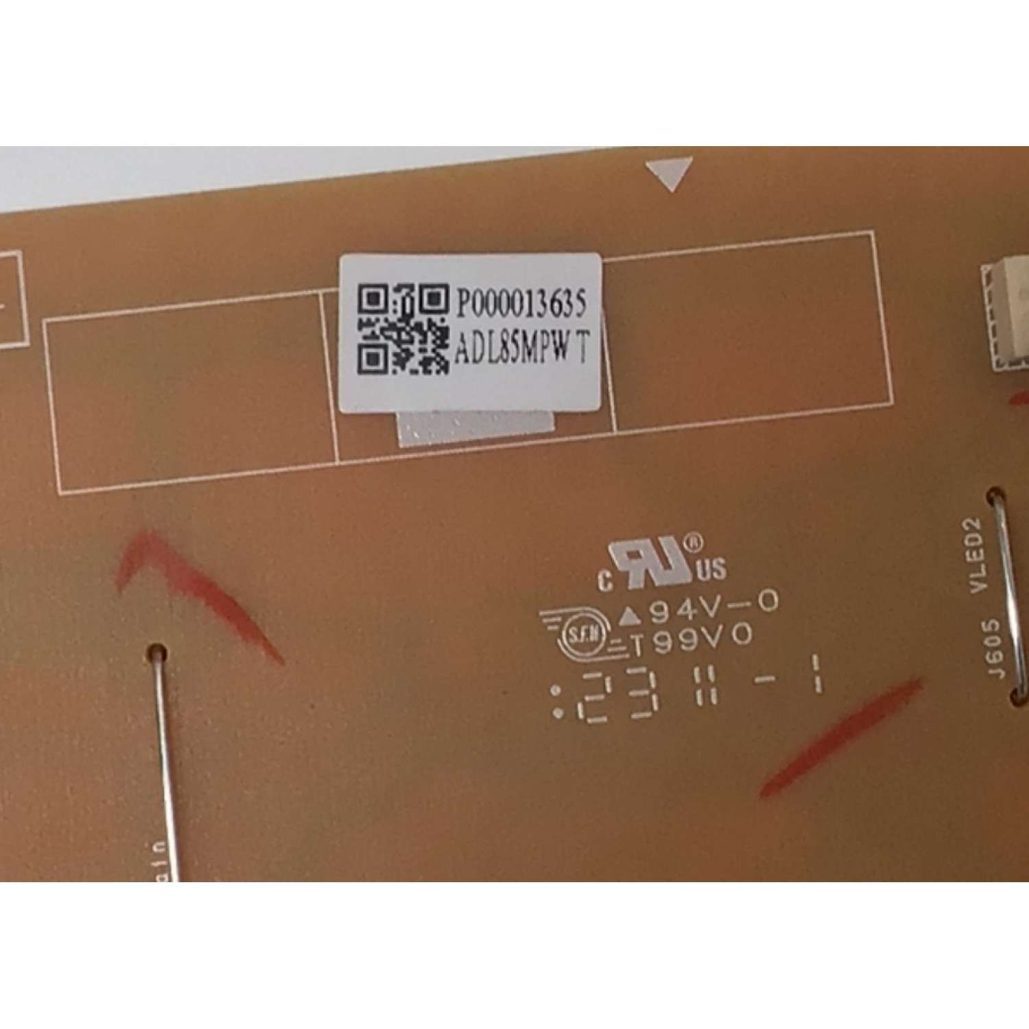 FUENTE DE PODER PARA TV PHILIPS / NUMERO DE PARTE ADL8521T / BADL85F0102 1 / ADL85MPWT / P000013635 / PANEL UCF81XA-G032 / HV650QUB-F70 / MODELO 65PUL7552 / 65PUL7552/F7 - Imagen 2