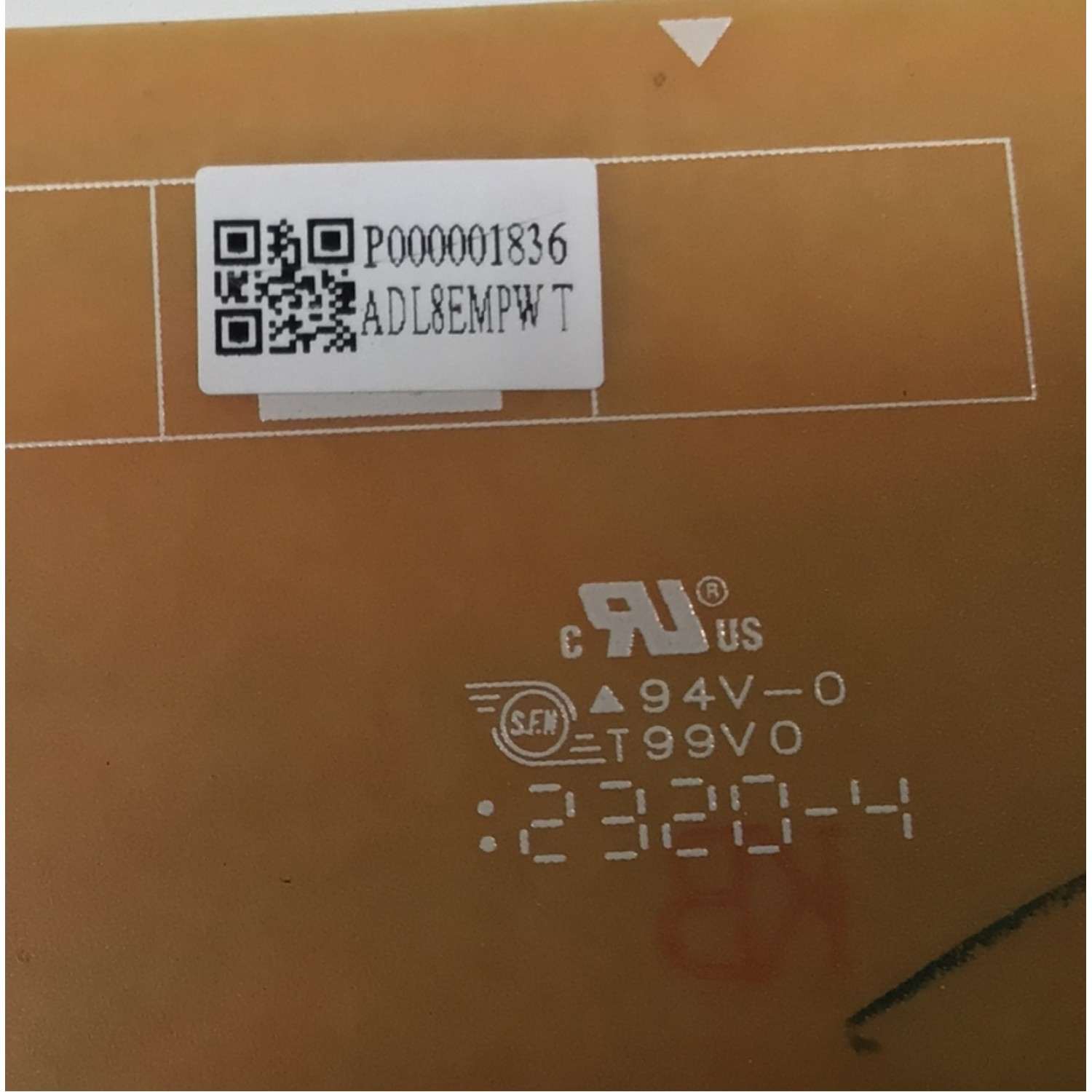 FUNETE DE PODER PARA TV PHILIPS / NUMERO DE PARTE ADL8EMPWT / BADL85F0102 1 / P000001836 / PANEL UCF8CXA-G075 / DISPLAY HV650QUB-F72 REV.1.0 / MODELO 65PUL7552 / 65PUL7552/F7 - Imagen 2