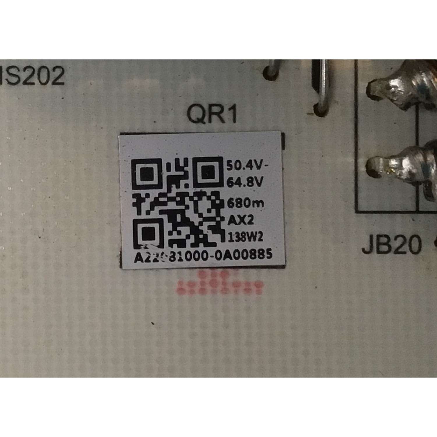 FUENTE DE PODER PARA TV VIZIO / NUMERO DE PARTE 60101-04421 / PW.A136.671 / 4300187689 / A22081000-0A00885 / DISPLAY HV430QUB-F70 / MODELO M43Q6M-K04 / M43Q6M-K04 LBVFN7NZ - Imagen 3