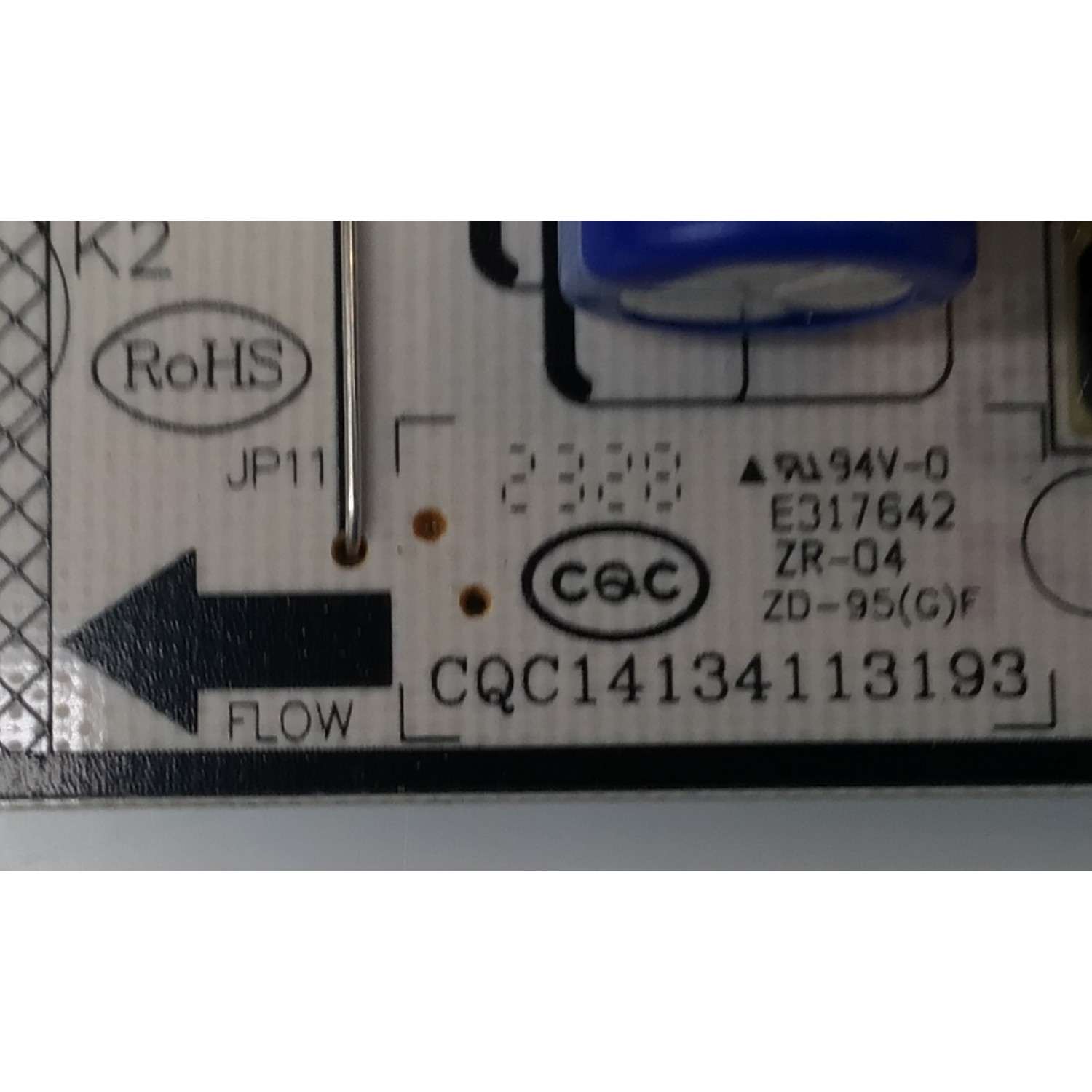 FUENTE DE PODER PARA TV PHILIPS / NUMERO DE PARTE 81-PBE121-H175001 / SHG7504B-101HL / DLBT063 REV:0.6 / 20230213 / SHG7504B14-101HLA / CQC14134113193 / DISPLAY ST6451D06-3 VER.2.1 / MODELO 65PUL6673 / 65PUL6673/F7 - Imagen 2