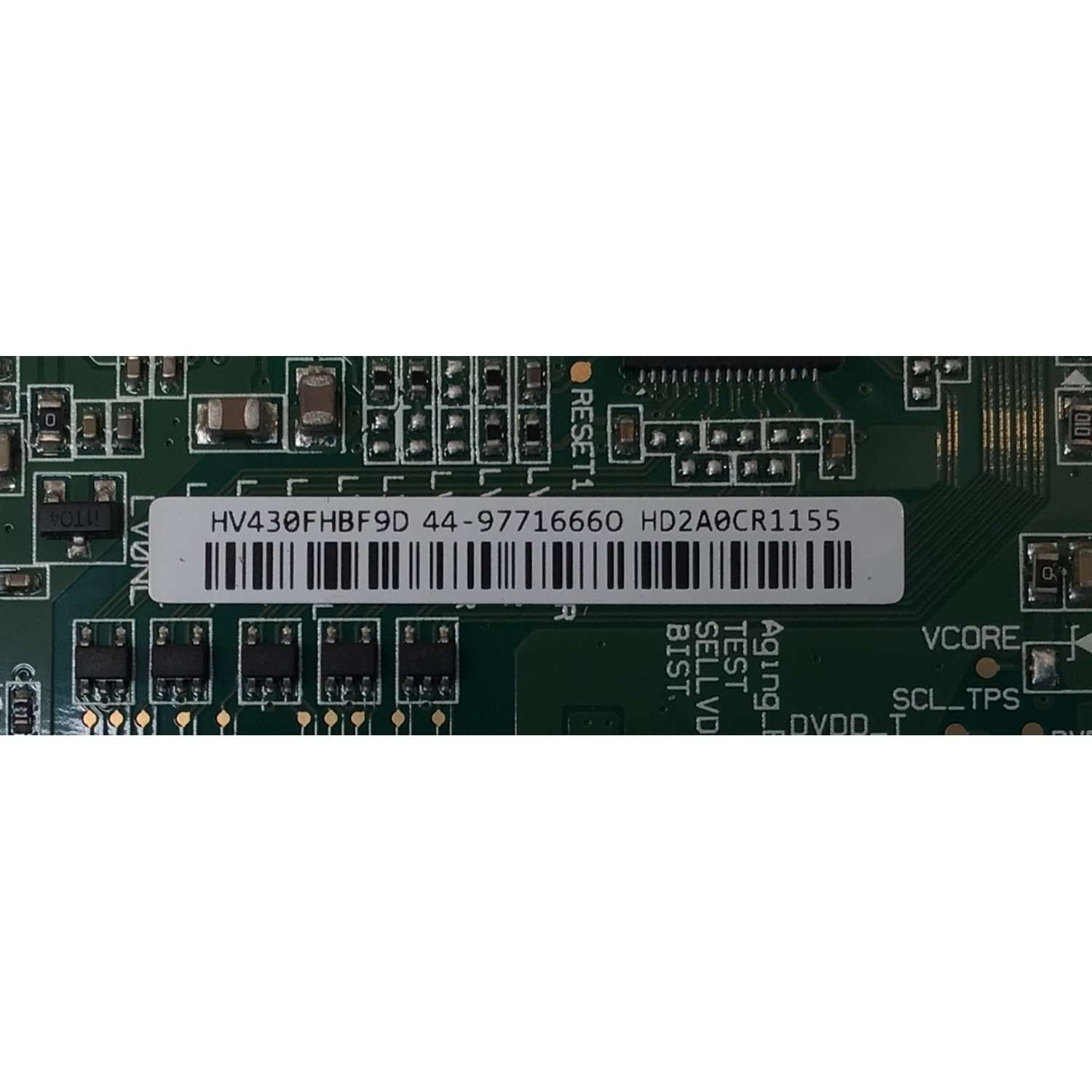 T-CON PARA TV LG / NUMERO DE PARTE 44-97716660 / 47-6021141 / HV430GHB-N1D / HV430FHBF9D / 44-9771666O / B03904EE0005C / PANEL NC430DUE-ABCHXC / DISPLAY HV430FHB-F9D / MODELO 43LM6300PUB / 43LM6300PUB.BWMGLJM - Imagen 3