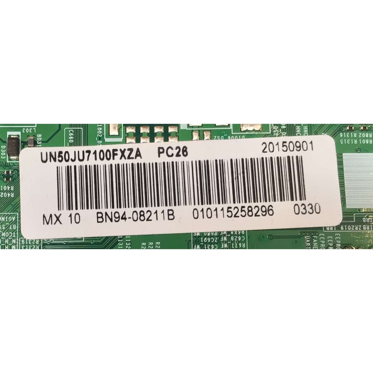 MAIN PARA TV SAMSUNG 4K·UHD ((SMART TV)) / NUMERO DE PARTE BN94-08211B / BN41-02356 / BN41-02356A / BN97-09415A / PANEL CY-GJ050FLNV1H / DISPLAY V500DK4-QS1 REV.C1 / MODELO UN50JU7100 / UN50JU7100F / UN50JU7100FXZA / UN50JU7100FXZA IS01 - Imagen 3