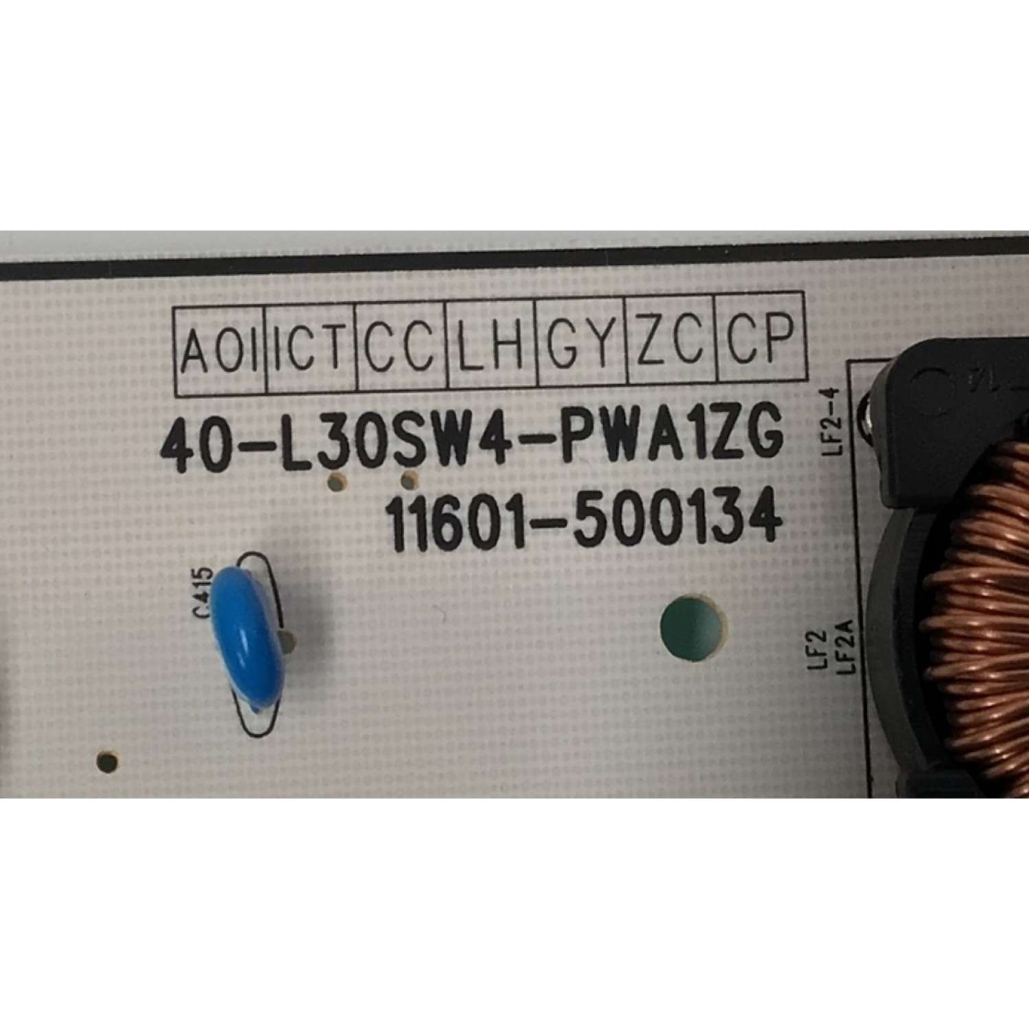 FUENTE DE PODER PARA TV TCL / NUMERO DE PARTE 30805-000447 / 40-L30SW4-PWA1ZG / 11601-500134 / 20240402 / 20371094 / 371094 / PANEL LVU650NDJL / DISPLAY ST6451D06-3 VER.2.1 / MODELO 65Q671G - Imagen 2