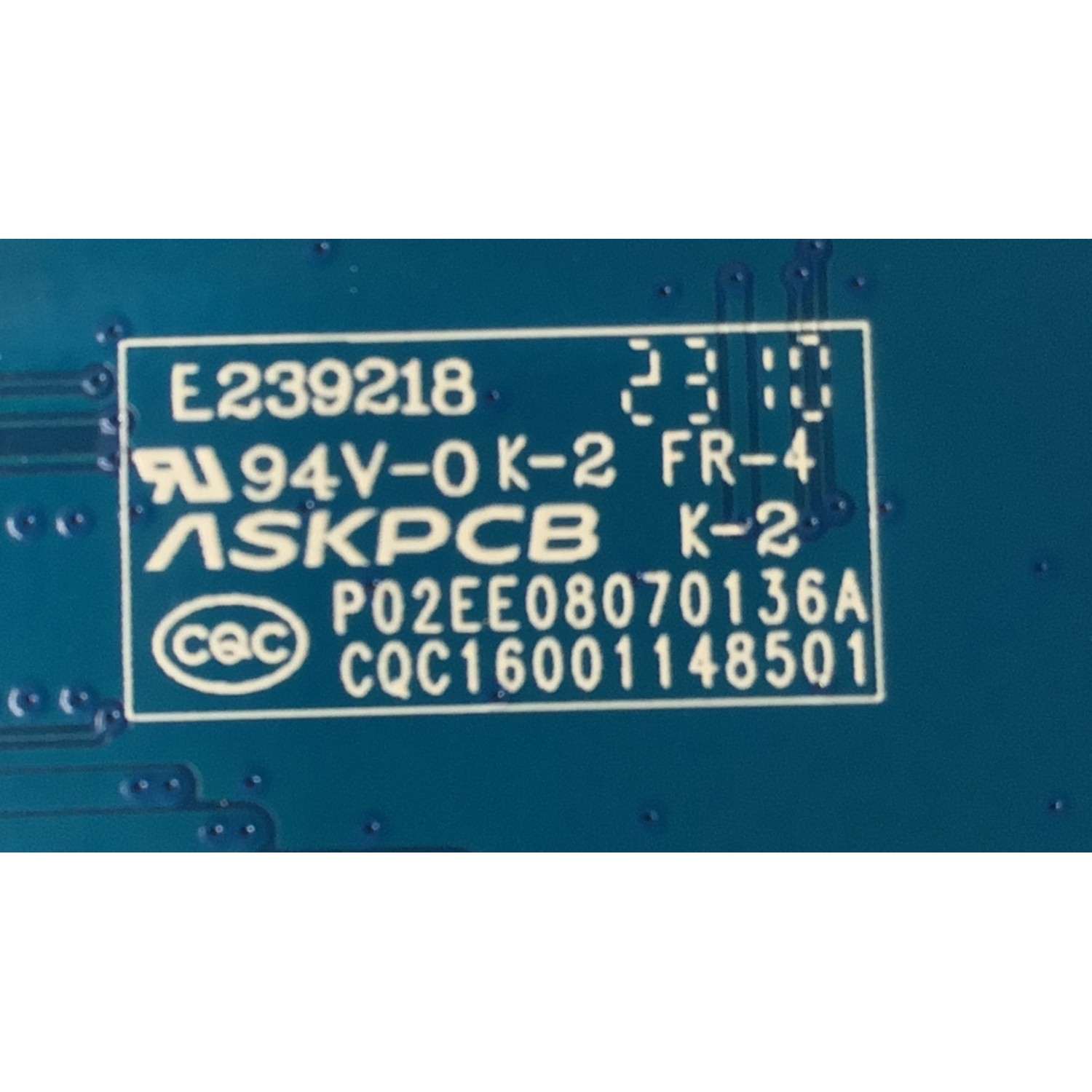 MAIN PARA TV PHILIPS 4K·UHD·HDR ((ROKU TV)) / NUMERO DE PARTE 02-1MTR17AMA-J03T / CV817-NH / 7.T817NH110000.0A2 / P02EE08070136A / CQC16001148501 / DMA7513141 / PANEL LVU550CSDX E0756 / DISPLAY ST5461D12-6 VER.2.2 / MODELO 55PUL6673 / 55PUL6673/F7 - Imagen 4