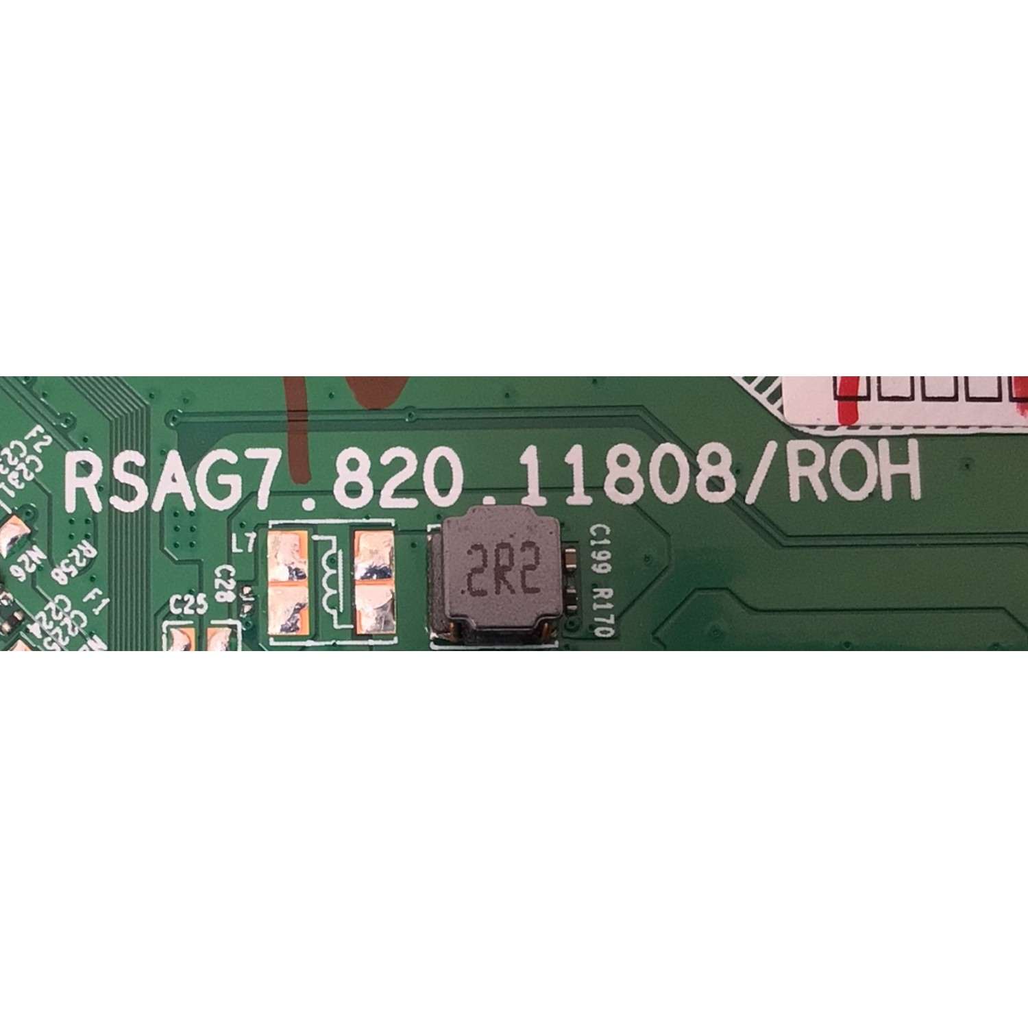 MAIN FUENTE ((COMBO)) PARA TV HISENSE 4K·UHD·HDR ((GOOGLE TV)) / NUMERO DE PARTE 307025 / RSAG7.820.11808/ROH / H41802PNR17A1 / 55A53FUA (0010) / 307026 / G22317 / PANEL HD550Y1U51-T0L2 / DISPLAY T550QVN10.0 / MODELO 55A65H - Imagen 3