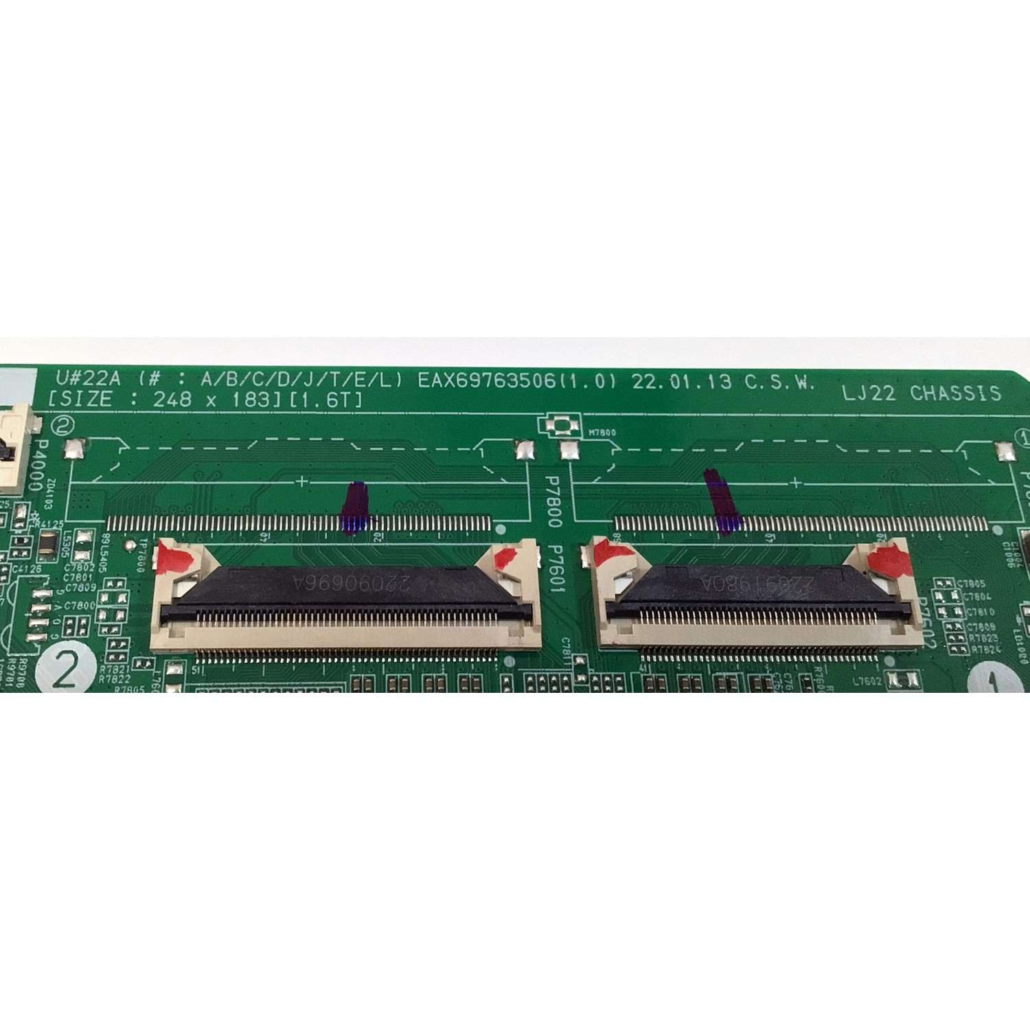 MAIN PARA TV LG ORIGINAL 4K UHD SMART TV / NUMERO DE PARTE EBT67575701 / EAX6976306 / EAX6976306 (1.0) / 67575701 / PANEL NC860TQF-VBLH5 / DISPLAY HF860QUB-E2D / MODELO 86UQ7070ZUD / 86UQ7070ZUD.BUSFFKR - Imagen 3