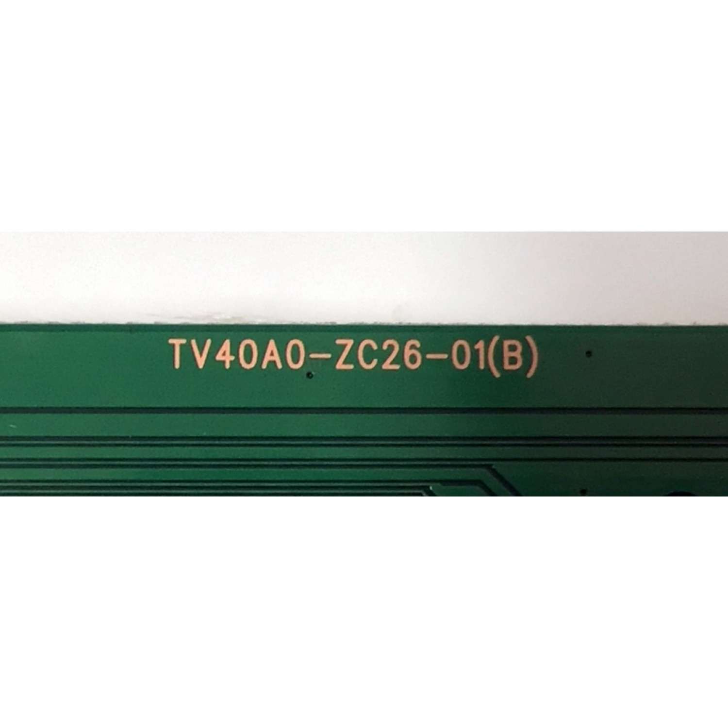 T-CON PARA TV ONN / NUMERO DE PARTE 513C40A0M02 / TV40A0-ZC26-01(B) / 20240716 / 2010140604 / M02/2643-00685 / DISPLAY HV400FHB-F11 REV.2.0 / MODELO 100058007 (40") - Imagen 2