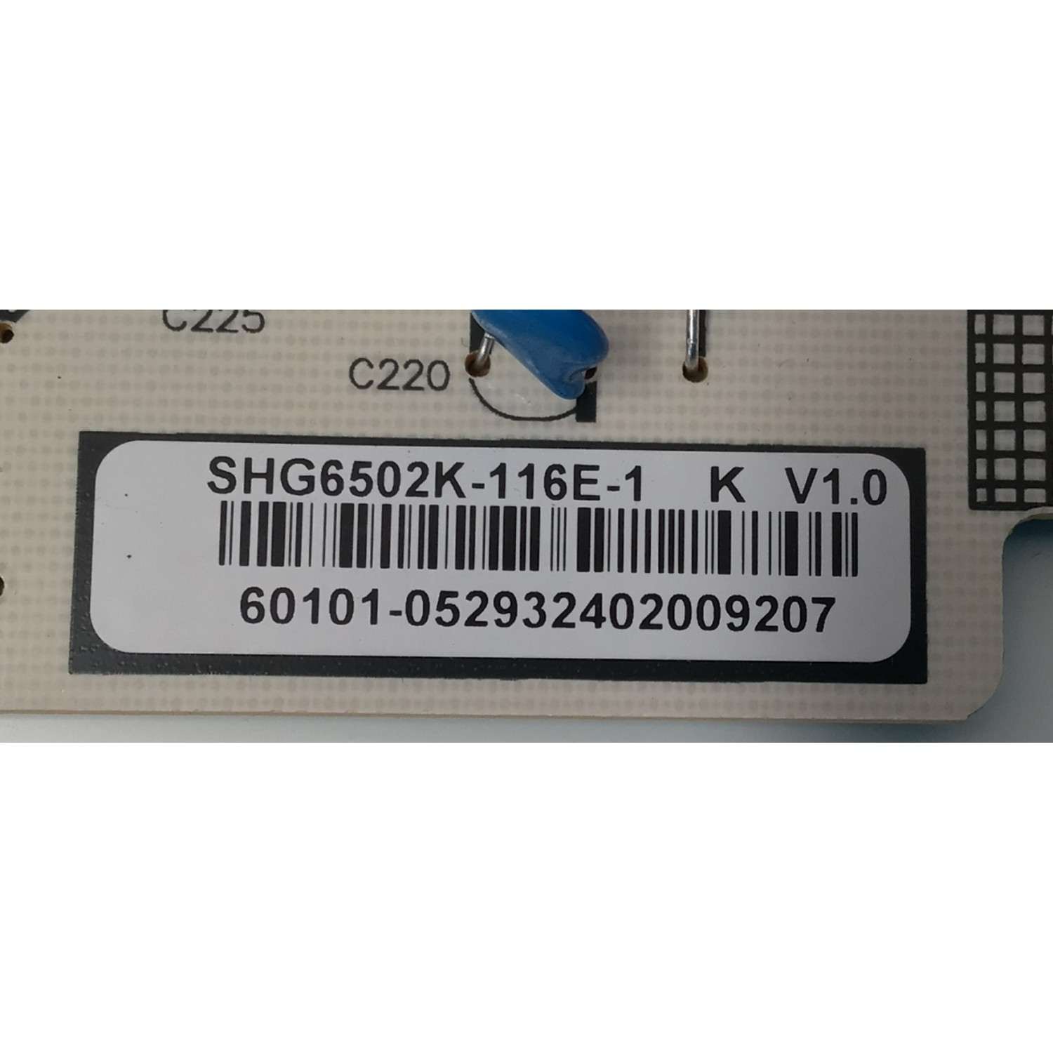 FUENTE DE PODER ORIGINAL PARA TV VIZIO / NUMERO DE PARTE 60101-05293 / SHG6502K-116E / 25-DT1622-X2P1 / SHG6502K-116E-1 / PANEL BOEI650WQ1 / DISPLAY HV650QUB-F72 REV.1.0 / MODELO V4K65M-0804 / V4K65M-0804 LBSFT5GA / V4K65M-0804 LBSFT5HA - Imagen 4