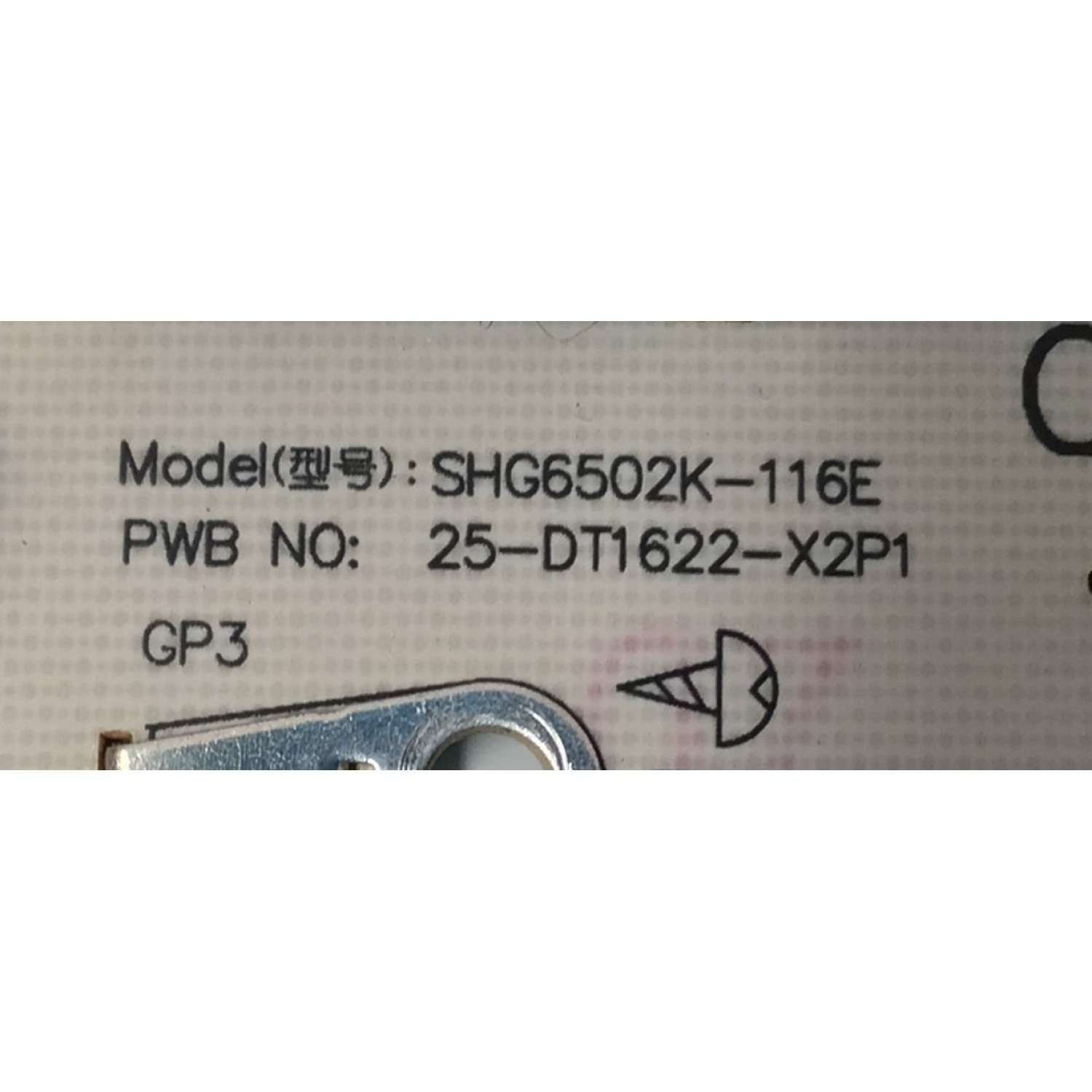 FUENTE DE PODER ORIGINAL PARA TV VIZIO / NUMERO DE PARTE 60101-05293 / SHG6502K-116E / 25-DT1622-X2P1 / SHG6502K-116E-1 / PANEL BOEI650WQ1 / DISPLAY HV650QUB-F72 REV.1.0 / MODELO V4K65M-0804 / V4K65M-0804 LBSFT5GA / V4K65M-0804 LBSFT5HA - Imagen 3