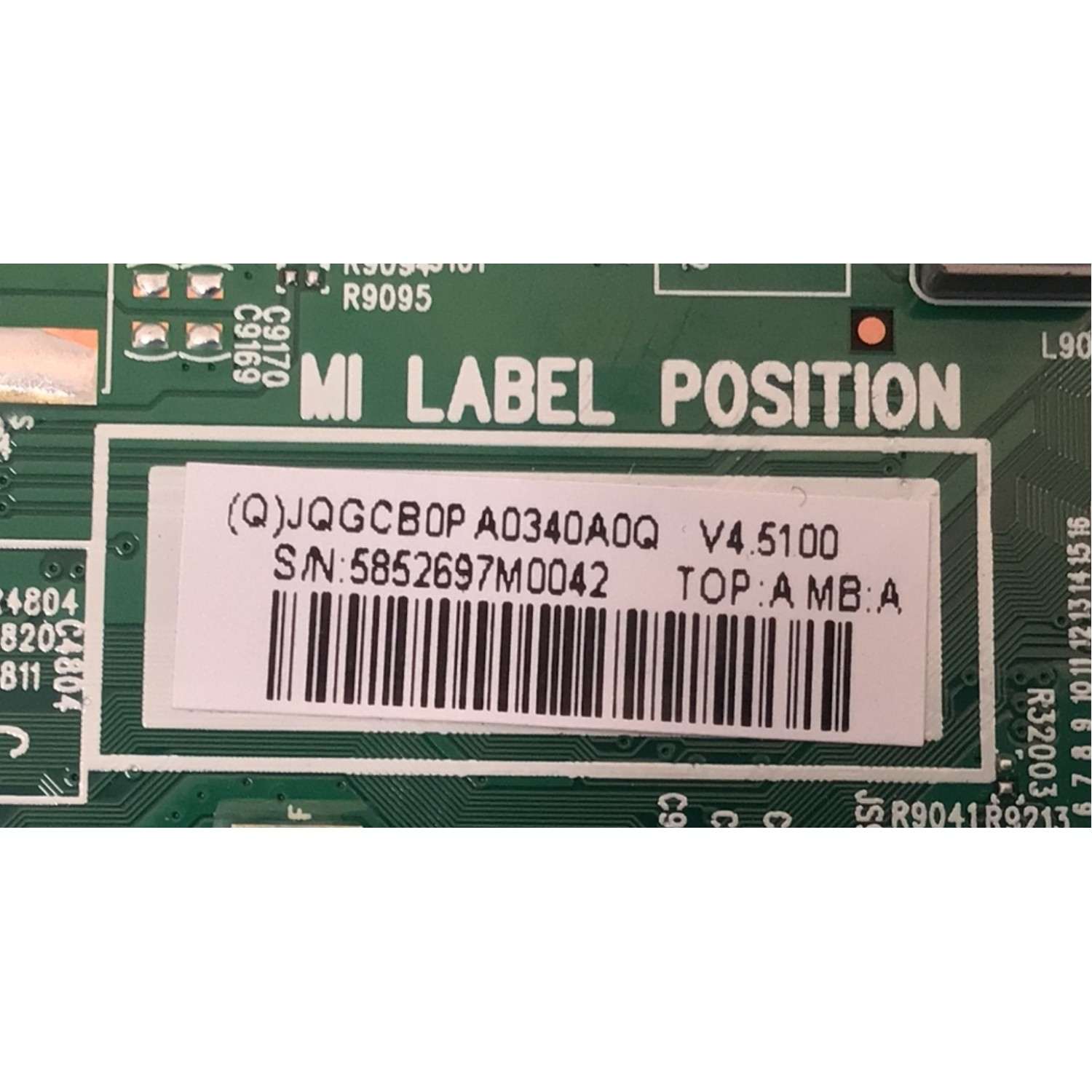 MAIN PARA TV PANASONIC 4K·UHD· / NUMERO DE PARTE JQGCB0PA0340 / 715GA556-M0D-000-005K / JQGCB0P A0340A0Q / 5852697M0042 / 4C364ECBEFE6 / PANEL LD550EQE (FP)(A2) / MODELO TH-55SQ1W - Imagen 2