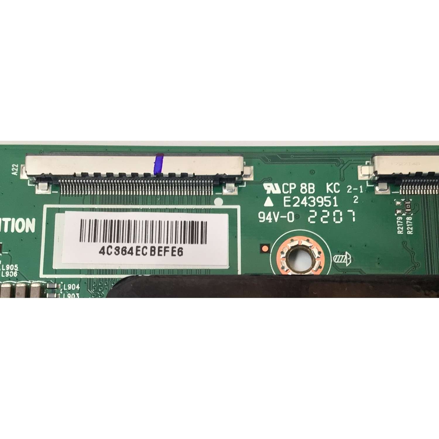 MAIN PARA TV PANASONIC 4K·UHD· / NUMERO DE PARTE JQGCB0PA0340 / 715GA556-M0D-000-005K / JQGCB0P A0340A0Q / 5852697M0042 / 4C364ECBEFE6 / PANEL LD550EQE (FP)(A2) / MODELO TH-55SQ1W - Imagen 3