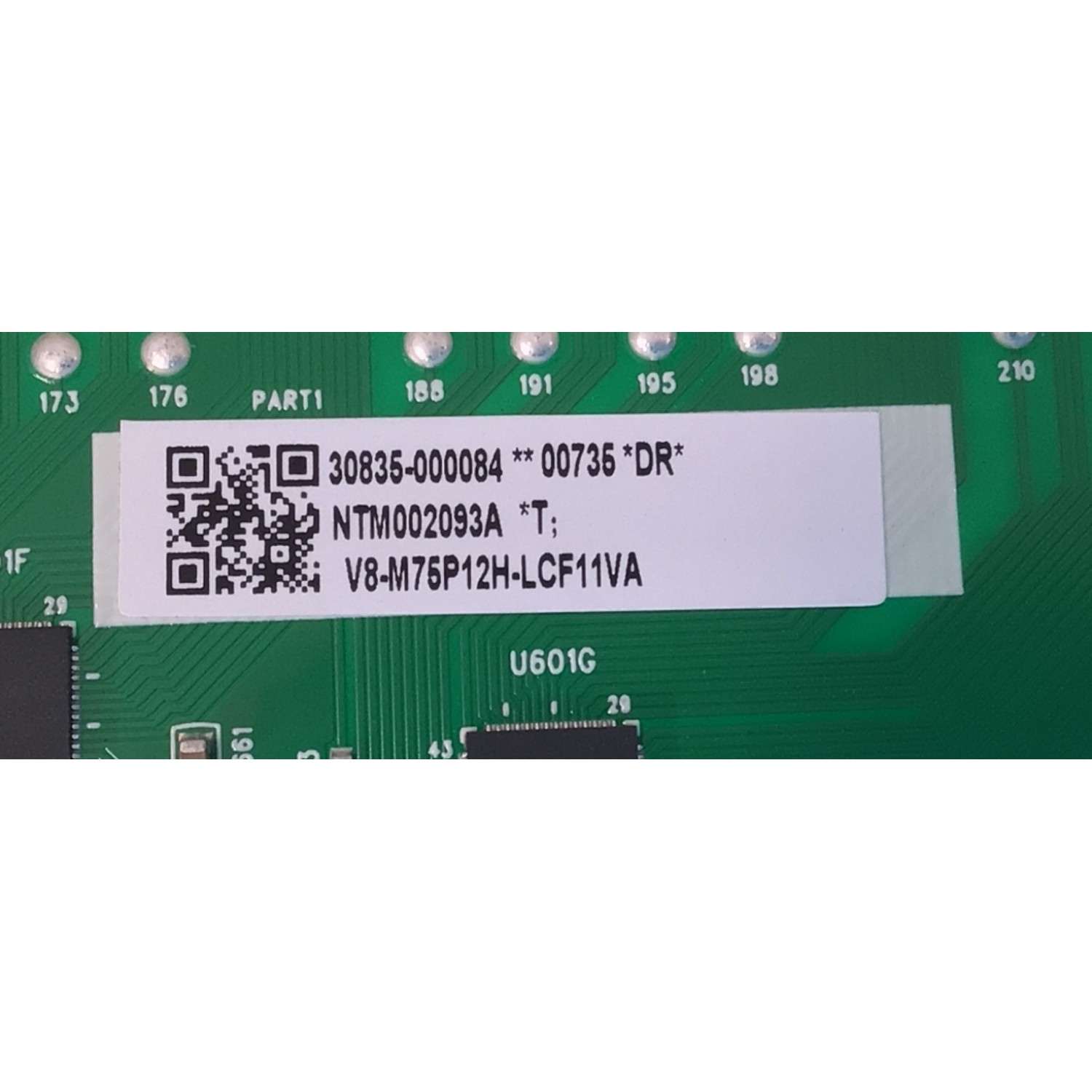LED DRIVER PARA TV TCL / NUMERO DE PARTE 30835-000084 / 40-75P12G-DRA1AG / 11605-500060 / D75P12G / V8-M75P12H-LCF11VA / PANEL  LVU750NDJL / DISPLAY ST7461D05-3 VER.2.1 / MODELO 75Q750G - Imagen 2