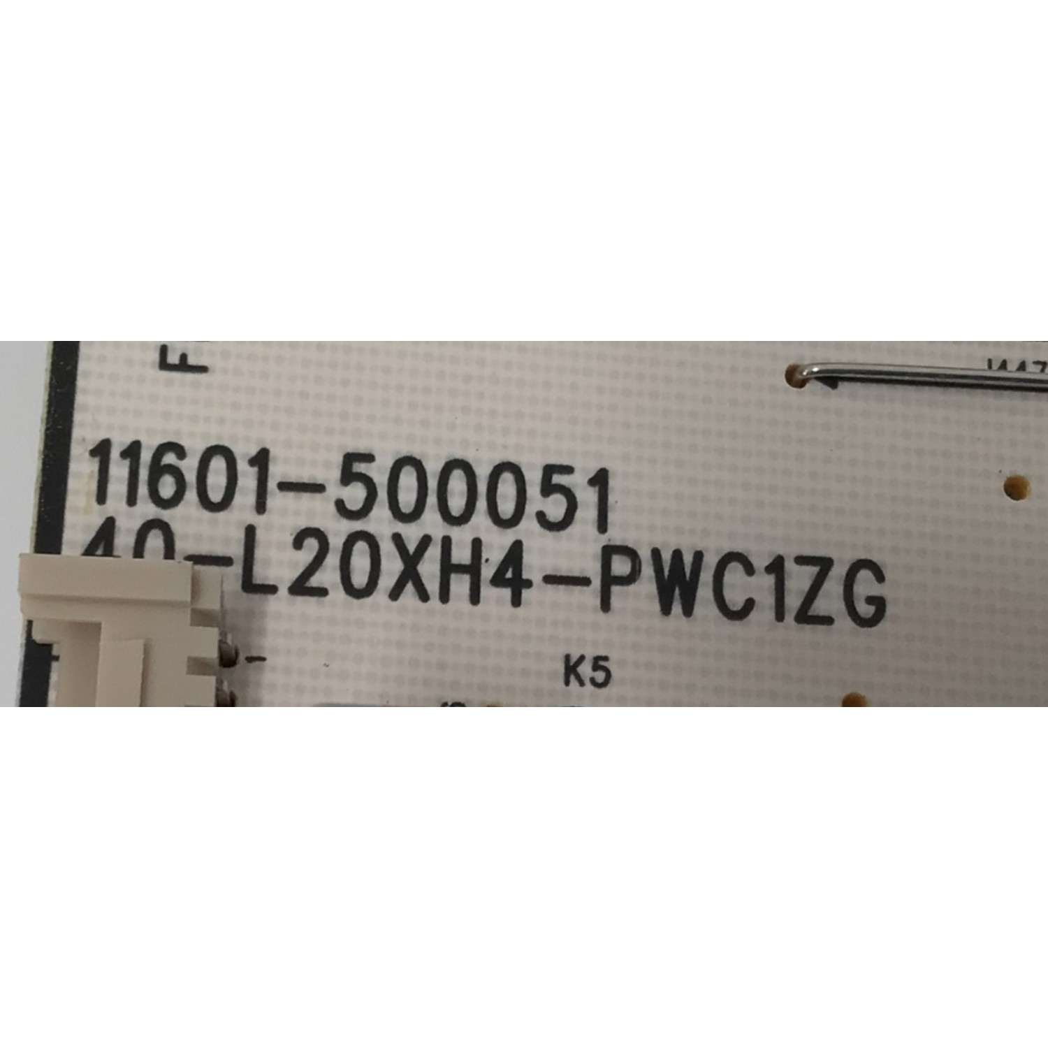 FUENTE DE PODER ORIGINAL PARA TV TCL / NUMERO DE PARTE G0504-000222 / 40-L20XH4-PWC1ZG / 11601-500051 / G0504-000222-Z00 / 20374015 / 20240620 / PANEL LVU750NDAL / DISPLAY ST7461D03-2 VER.2.2 / MODELOS 75S41BR / 75S451 / 75S451G - Imagen 3