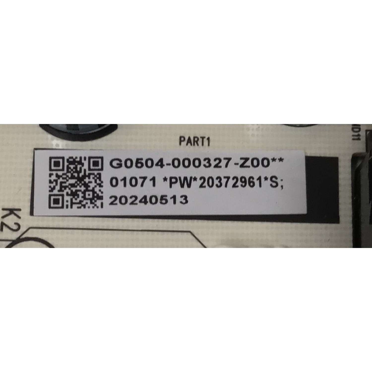 FUENTE DE PODER ORIGINAL PARA TV TCL / NUMERO DE PARTE G0504-000327 / 40-L12KW1-PWB1KG / 11601-500154 / G0504-000327-Z00 / 20372961 / 20240513 / PANEL LVU430NDAL / DISPLAY PT430GT03-1 VER.1.0 / MODELO 43Q51BG / 43Q51BR / 43Q5K - Imagen 2