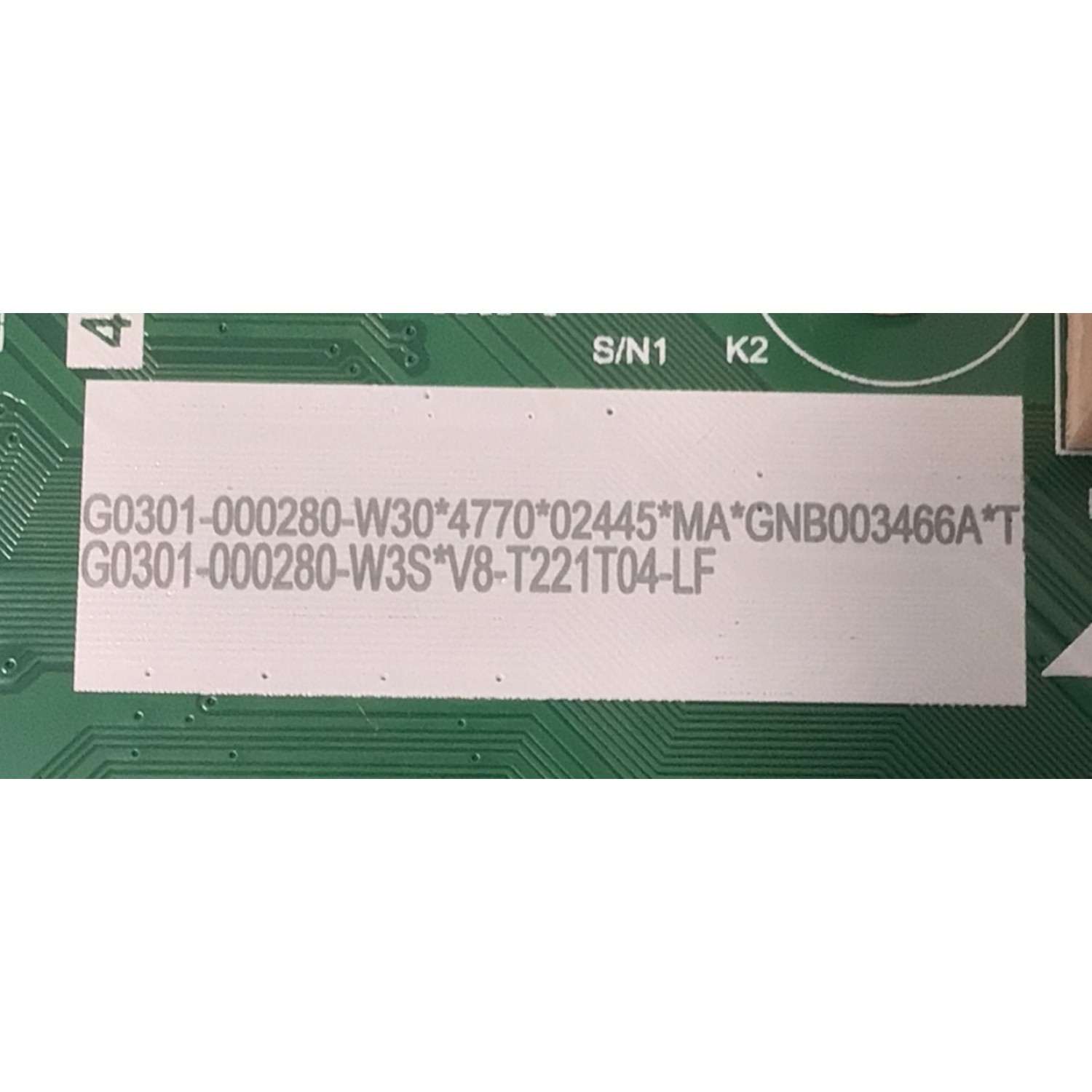 MAIN FUENTE ((COMBO)) PARA TV TCL HD ((GOOGLE TV)) / NUMERO DE PARTE G0301-000280 / TPD.MT9221T.PB779 (T) / 40-MT21XA-MPF2HG-C / MT9221 / G0301-000280-W30 / G0301-000280-W3S / V8-T221T04-LF / PANEL LVW320NDLL / DISPLAY V320BJ9-Q01 REV.C1 / MODELO 32S250G - Imagen 4