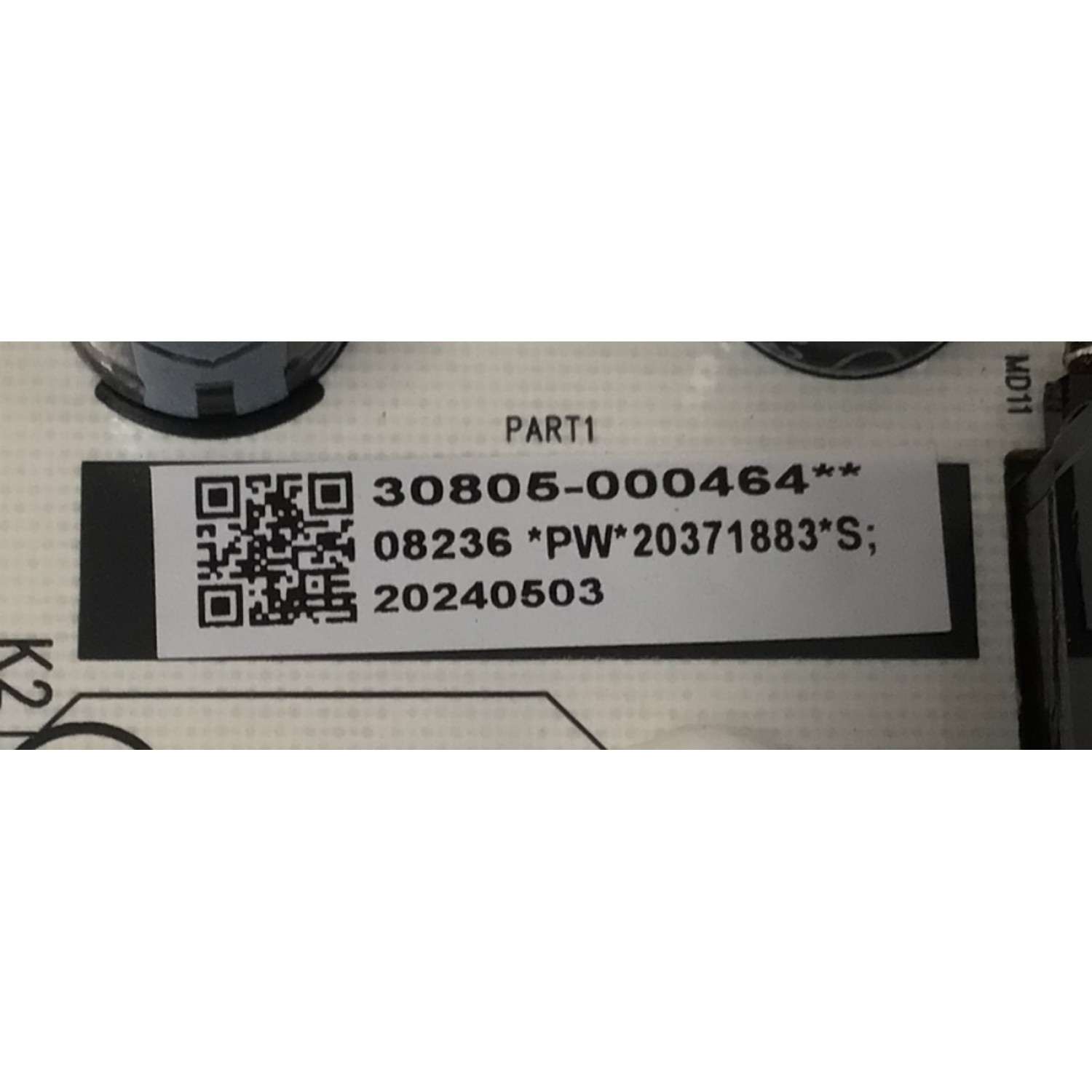 FUENTE DE PODER PARA TV TCL / NUMERO DE PARTE 30805-000464 / 40-L12KW1-PWB1KG / 11601-500154 / 20371883 / 202440503 / PANEL LVU500NDAL / DISPLAY CV500U2-L02 REV:01 / MODELO 50G31 / 50S451 - Imagen 2