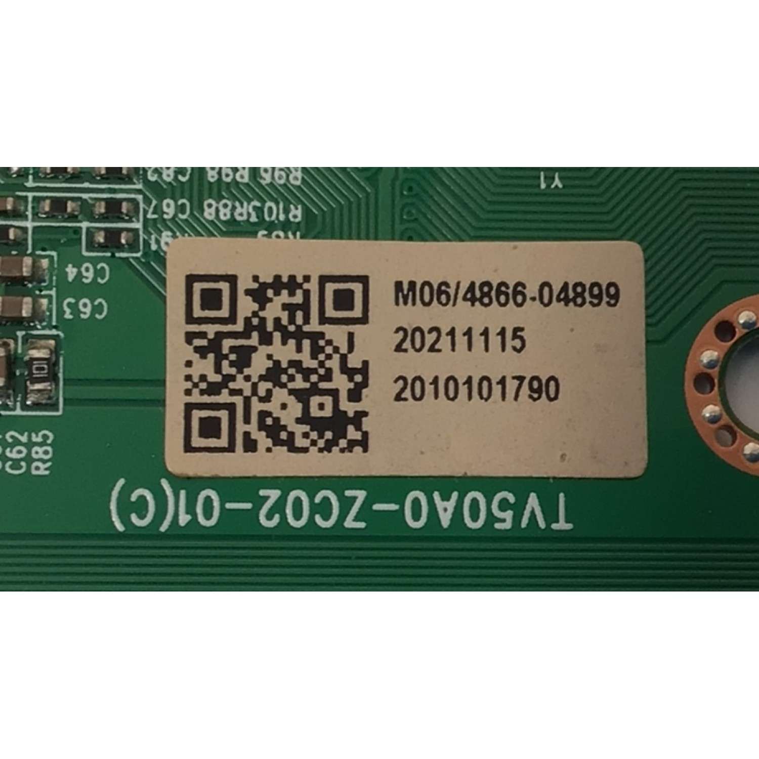 LED DRIVER PARA TV ONN / NUMERO DE PARTE 514Q50A0M06 / TV50A0-ZC02-01(C) / 2E06210A0 / 20211115 / 2010101790 / DISPLAY JR645R3HA7L / MODELO 100071705 (65") - Imagen 2