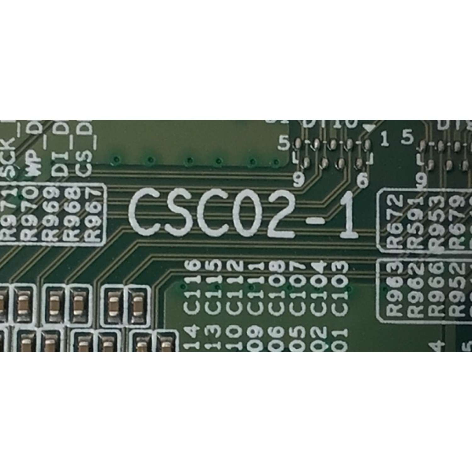 T-CON PARA TV VIZIO / NUMERO DE PARTE 34291100BA01 / CSC02-1 / ST5461D12-6 / 34291100BA0111HSNK / DISPLAY ST5461D12-6 VER.2.1 / MODELO M55Q6-Q01 / M55Q6-Q01 LTC3G8PX - Imagen 3