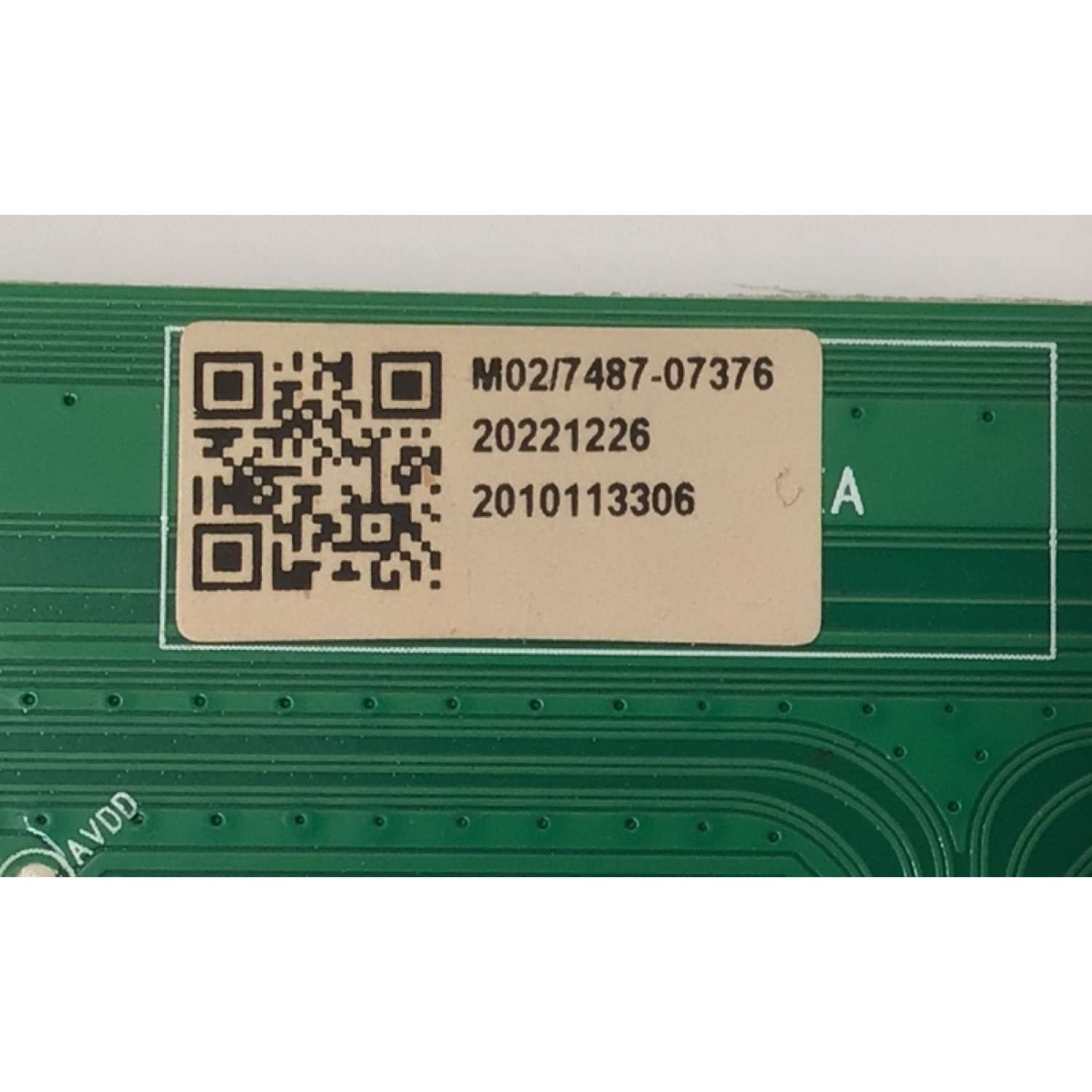 T-CON PARA TV ONN ORIGINAL / NUMERO DE PARTE 513C5020M02 / TV5020-ZC26-01(B) / 303C5020232 / 20221226 / 2010113306 / DISPLAY HF500QUB-F20 / MODELO 100012585 50" / 100133204 50" - Imagen 2