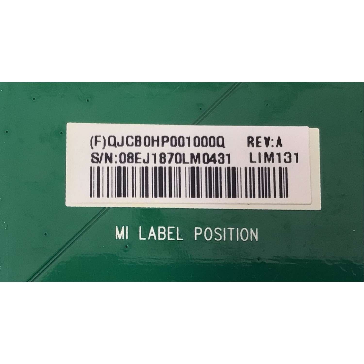 MAIN PARA MONITOR HP IPS·QHD·GAMING· / NUMERO DE PARTE QJCB0HP001000Q / 715GA794-M0F-000-0H5L / (F)QJCB0HP001000Q  / 08EJ1870LM0431 / MODELO OMEN 27i - Imagen 2