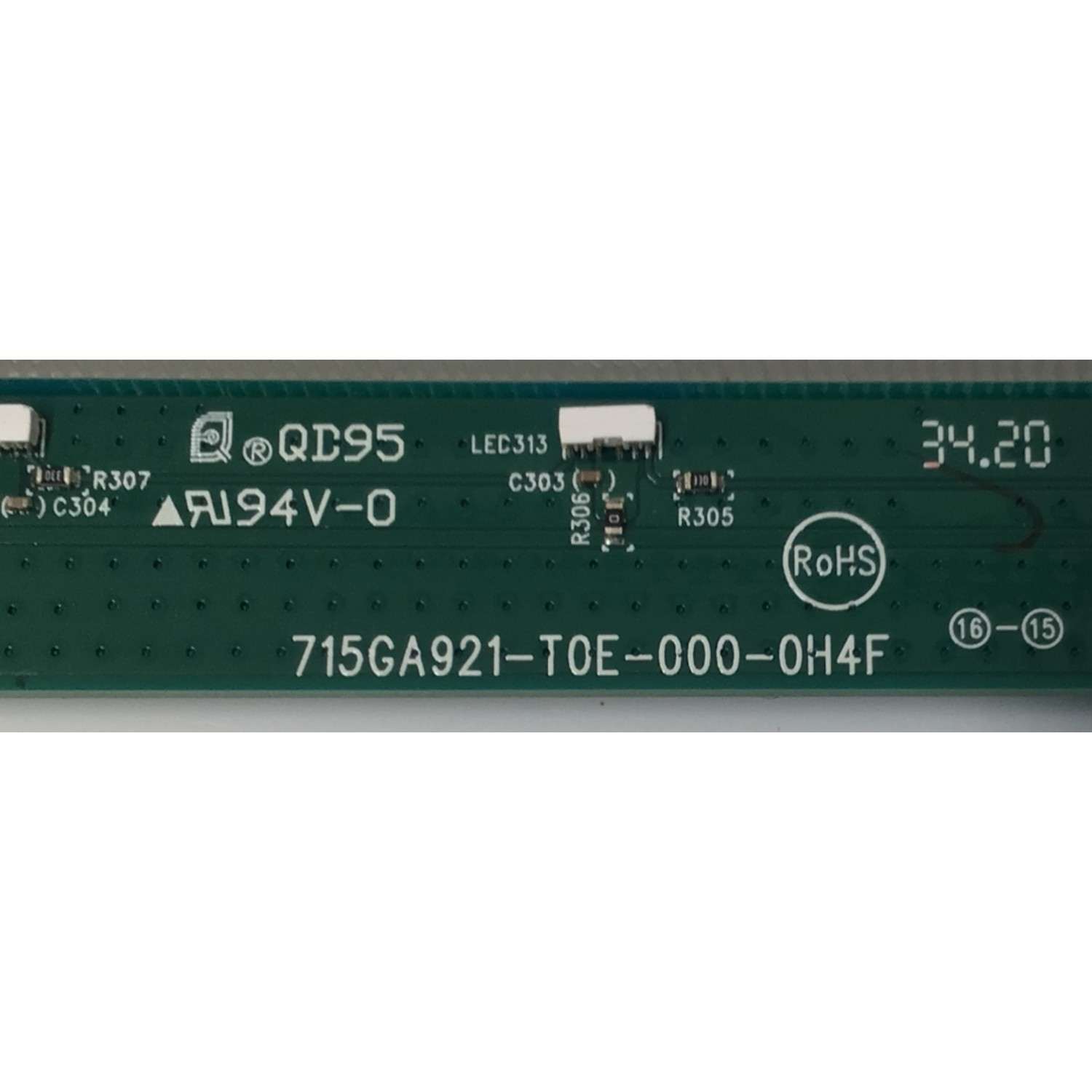 LED LIGHTING PARA MONITOR HP / NUMERO DE PARTE 715GA921-T0E-000-0H4F / QD95 / 94-0 / MODELO OMEN 27i - Imagen 3