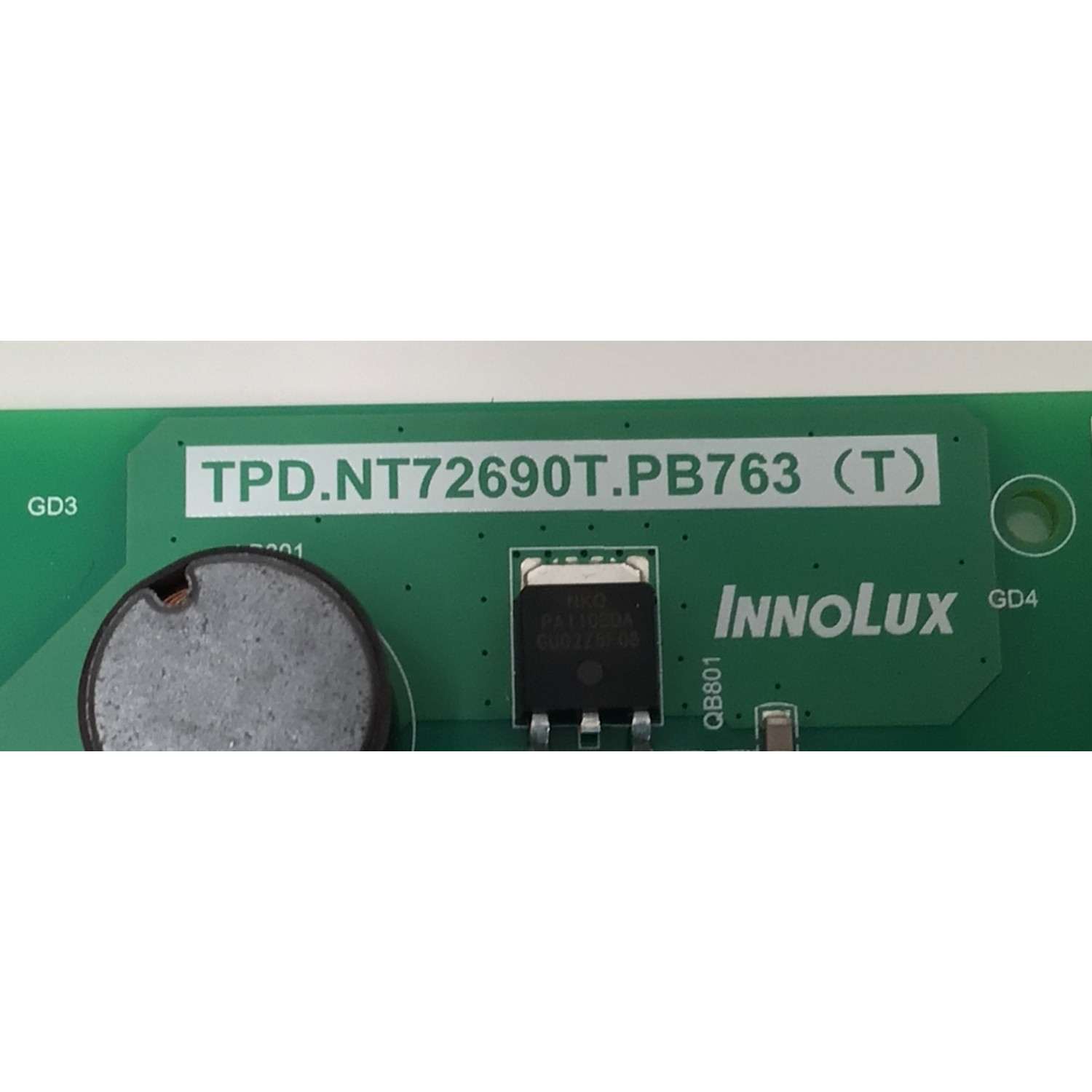 MAIN FUENTE ((COMBO)) PARA TV VIZIO FULL HD ((SMART CAST)) / NUMERO DE PARTE TPD.NT72690T.PB763 / TPD.NT72690T.PB763 (T) / M0009800R / A000F400J / AY33C308FP / PANEL V400HJ9-E03 REV.C1 / DISPLAY V400HJ9-203 / MODELO D40FM-K09 - Imagen 4