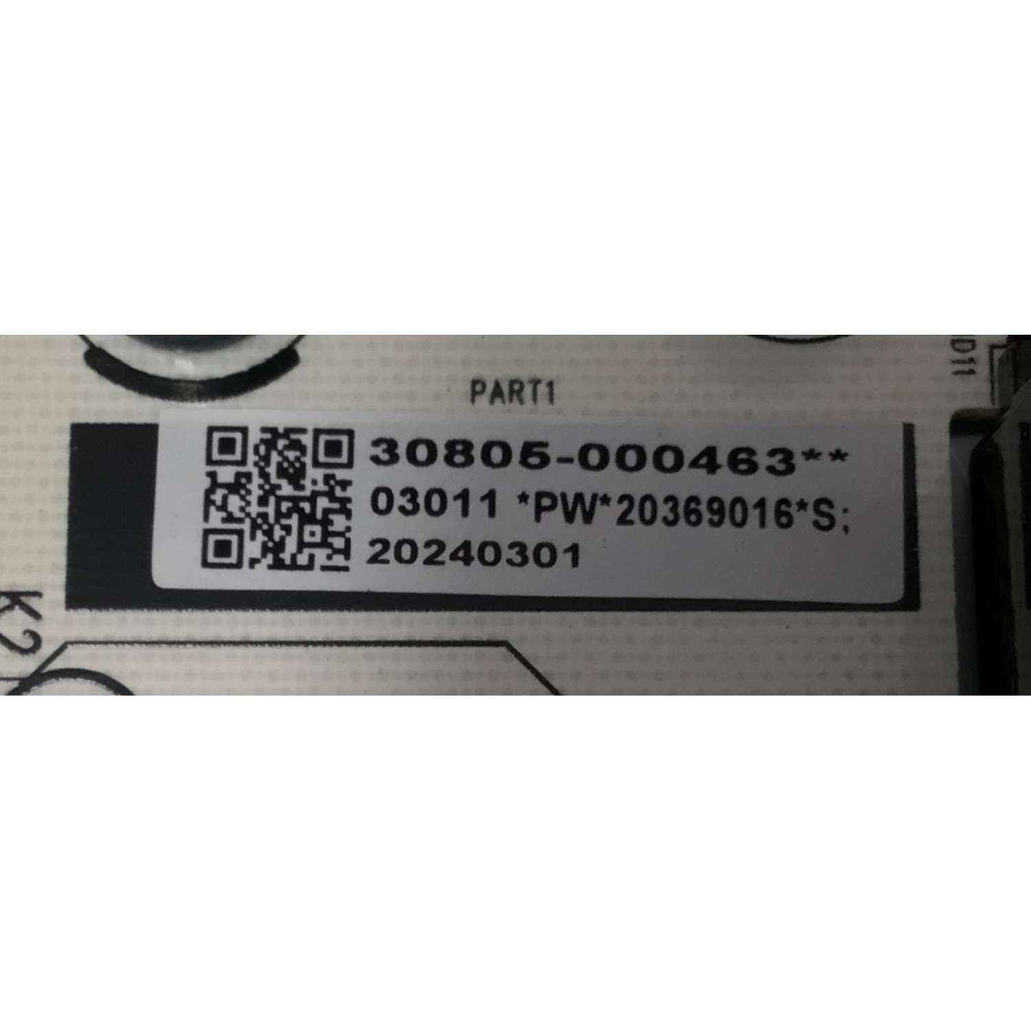 FUENTE DE PODER ORIGINAL PARA TV TCL / NUMERO DE PARTE 30805-000463 / 40-L12KW1-PWB1KG / 11601-500154 / 20369016 / 20240301 / PANEL LVU550NDAL / DISPLAY PT550GT09-1 VER.1.0 / MODELO 55S451 / 55F35 / 55S41BR - Imagen 2