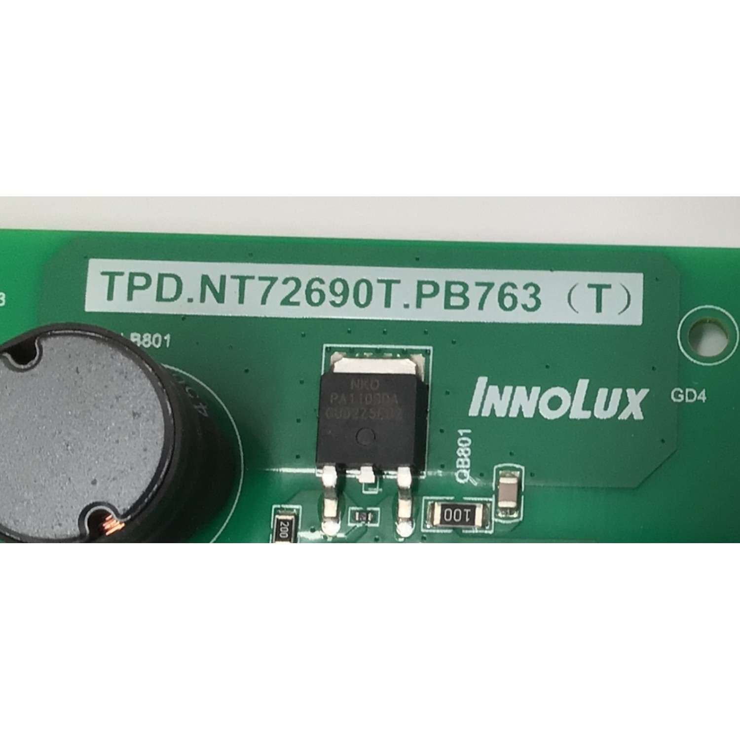 MAIN FUENTE COMBO ORIGINAL PARA TV VIZIO FULL HD SMARTCAST / NUMERO DE PARTE TPD.NT72690T.PB763 / TPD.NT72690T.PB763 (T) / M0009A00R / A000EK00J / AY3421081X / PANEL V400HJ9-E03 REV.C1 / DISPLAY V400HJ9-203 / MODELO VFD40M-0809 / VFD40M-0809 LNIS6GA - Imagen 4