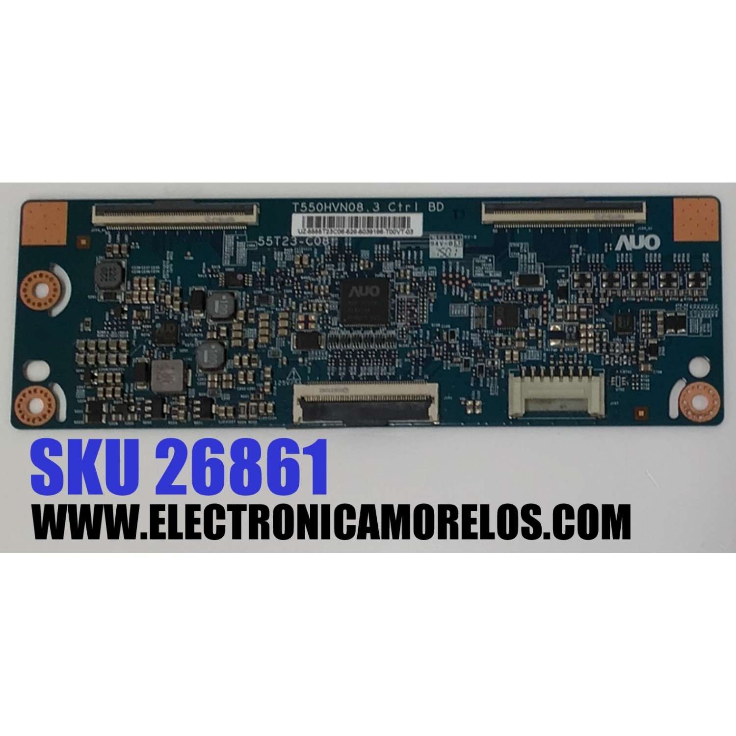 T-CON PARA TV SAMSUNG / NUMERO DE PARTE 5555T23C06 / 55T23-C08 / T550HVN08.3 CTRL BD / UZ-5555T23C06-528 / 5039186-T00VT-03 / PANEL GJ05BGA-B1 / T550HVF07.0 / DISPLAY T550HVN08.3 / MODELO UN55J5500 / UN55J5500AF / UN55J5500AFXZX / UN55J5500AFXZX DH01